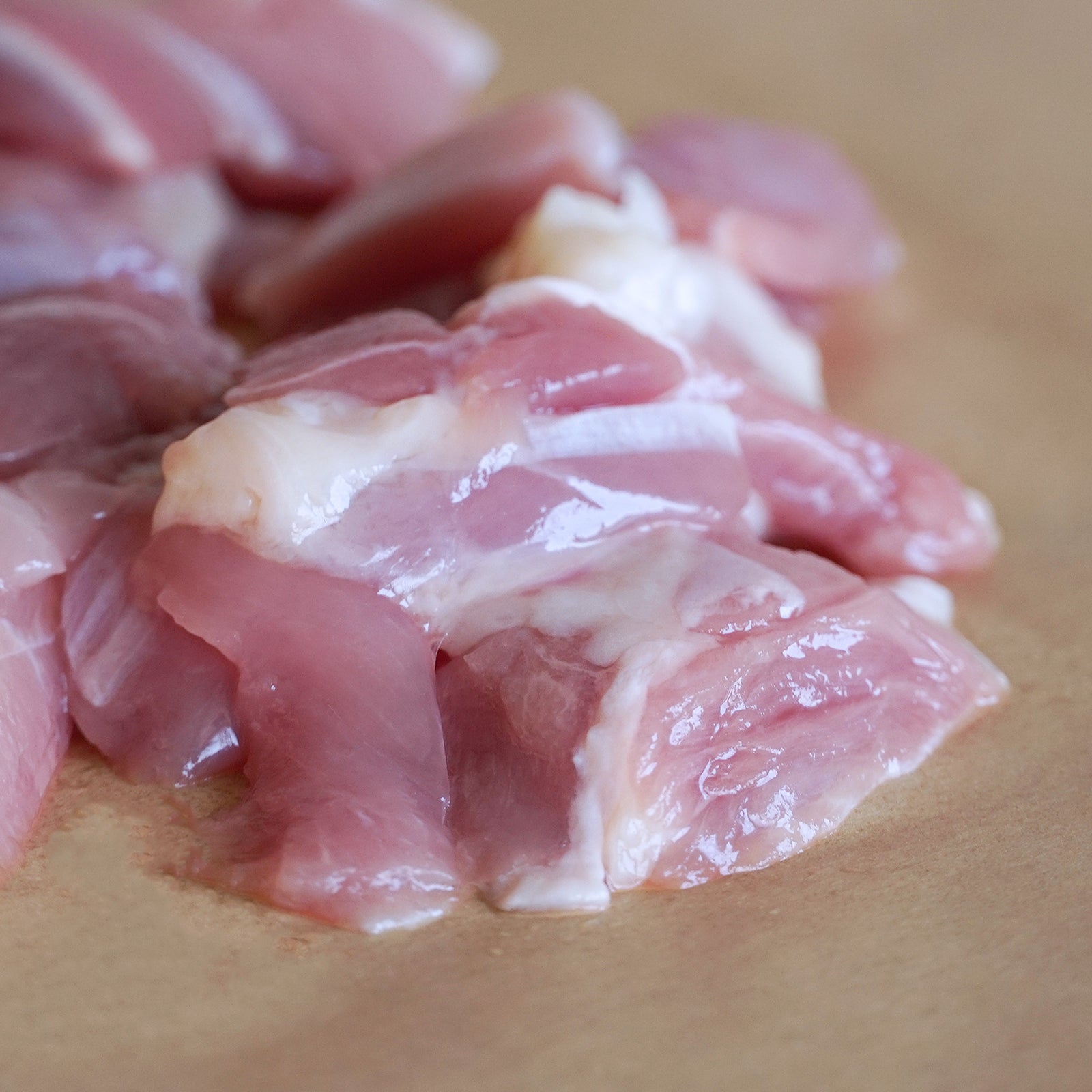 Range-Free Jidori Chicken Thigh Dice Cuts from Japan (100g) - Horizon Farms