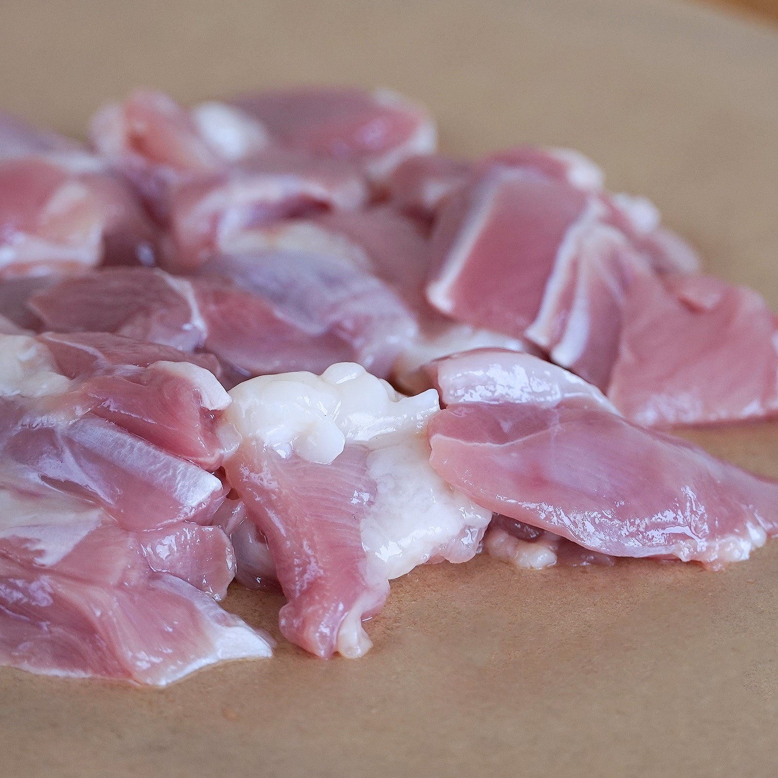 Range-Free Jidori Chicken Thigh Dice Cuts from Japan (100g) - Horizon Farms
