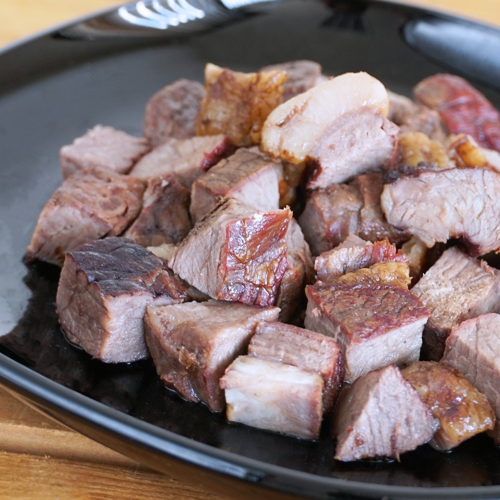 (Limited) All-Natural Grass-Fed Beef Sugar-Free Smoked Rump Dice Cuts (100g)