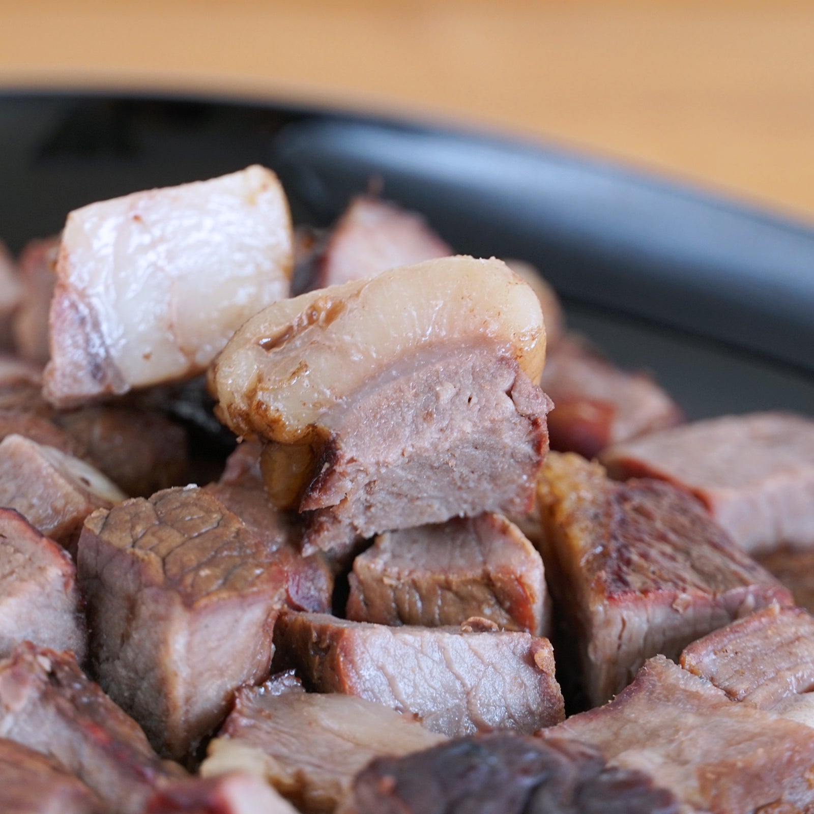(Limited) All-Natural Grass-Fed Beef Sugar-Free Smoked Rump Dice Cuts (100g)