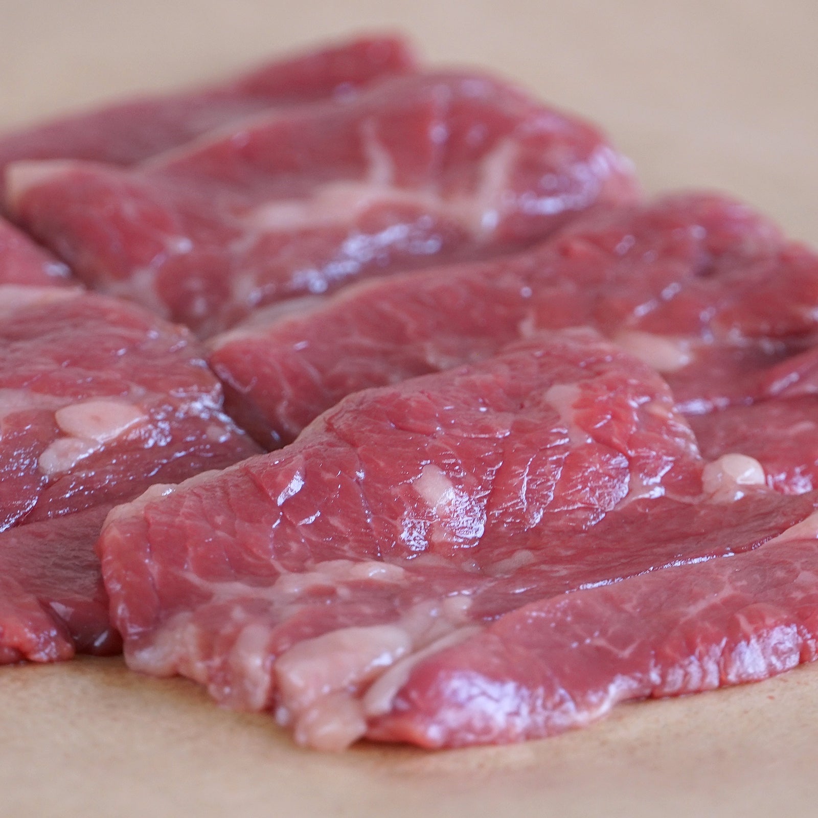 Japanese Range-Free Wagyu Beef Chuck Shoulder BBQ Slices from Iwate (100g) - Horizon Farms
