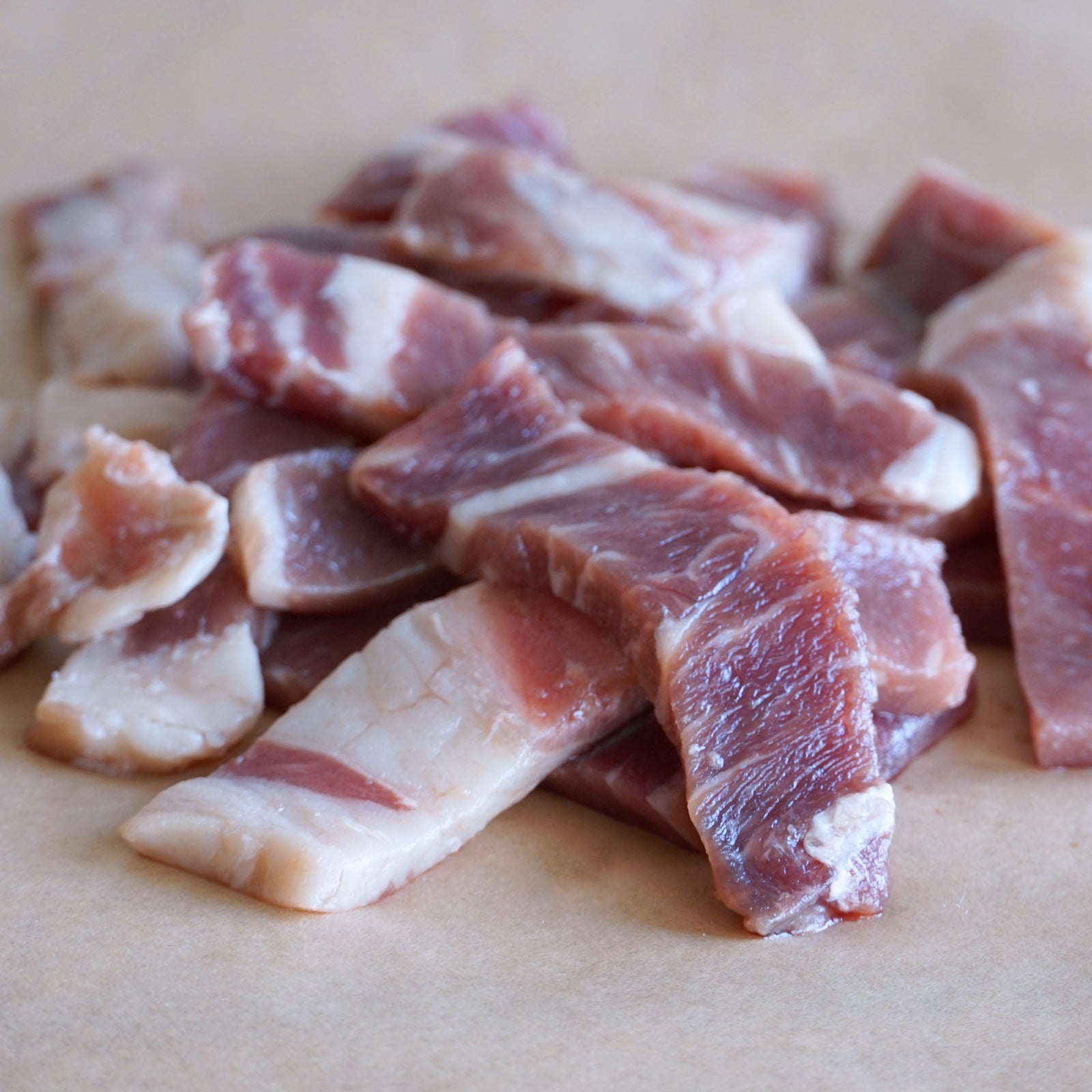 Grain-Fed Beef Loin Stir-Fry Slices from New Zealand (100g) - Horizon Farms