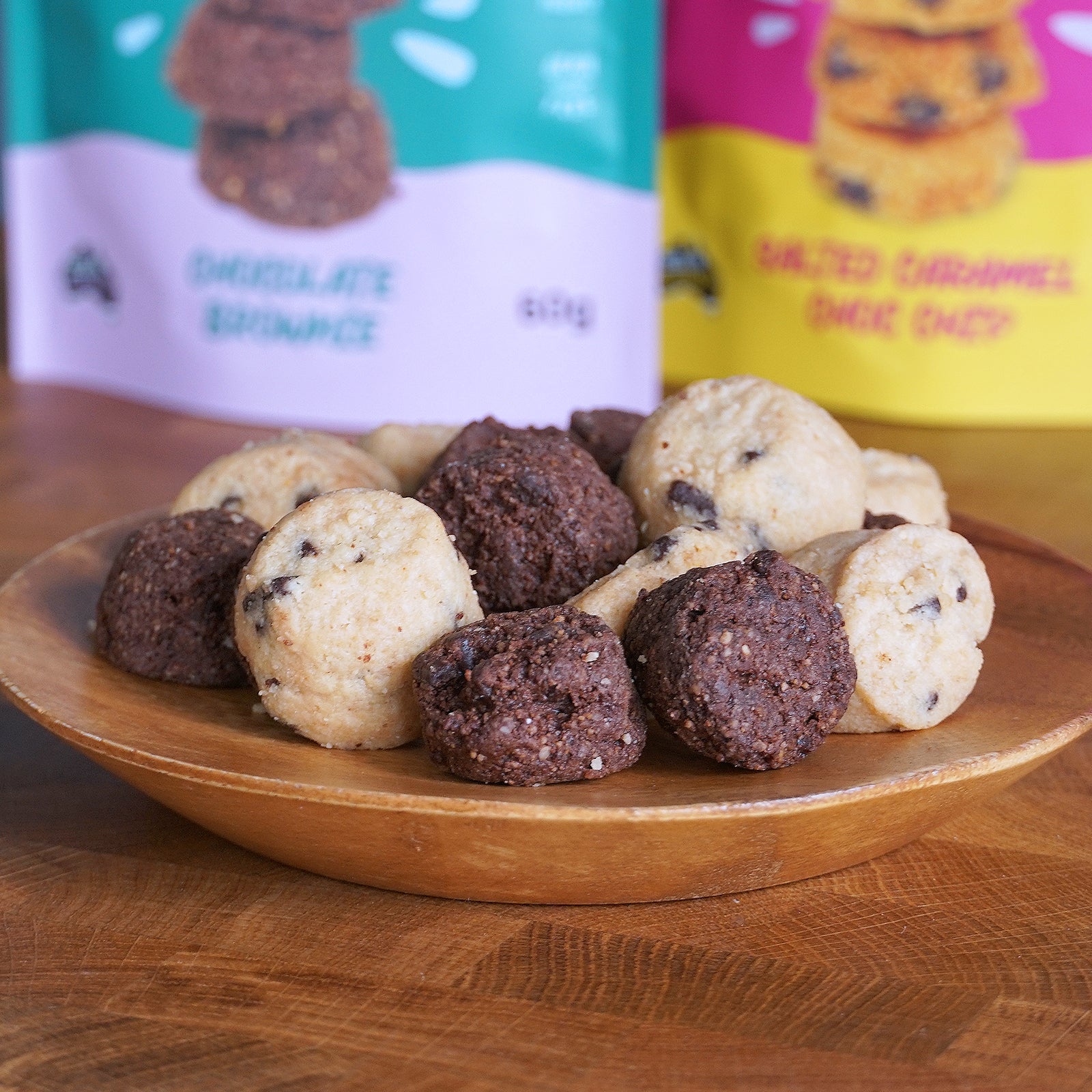 Gluten-Free No-Sugar-Added Chocolate Brownie Cookies from Australia (60g)