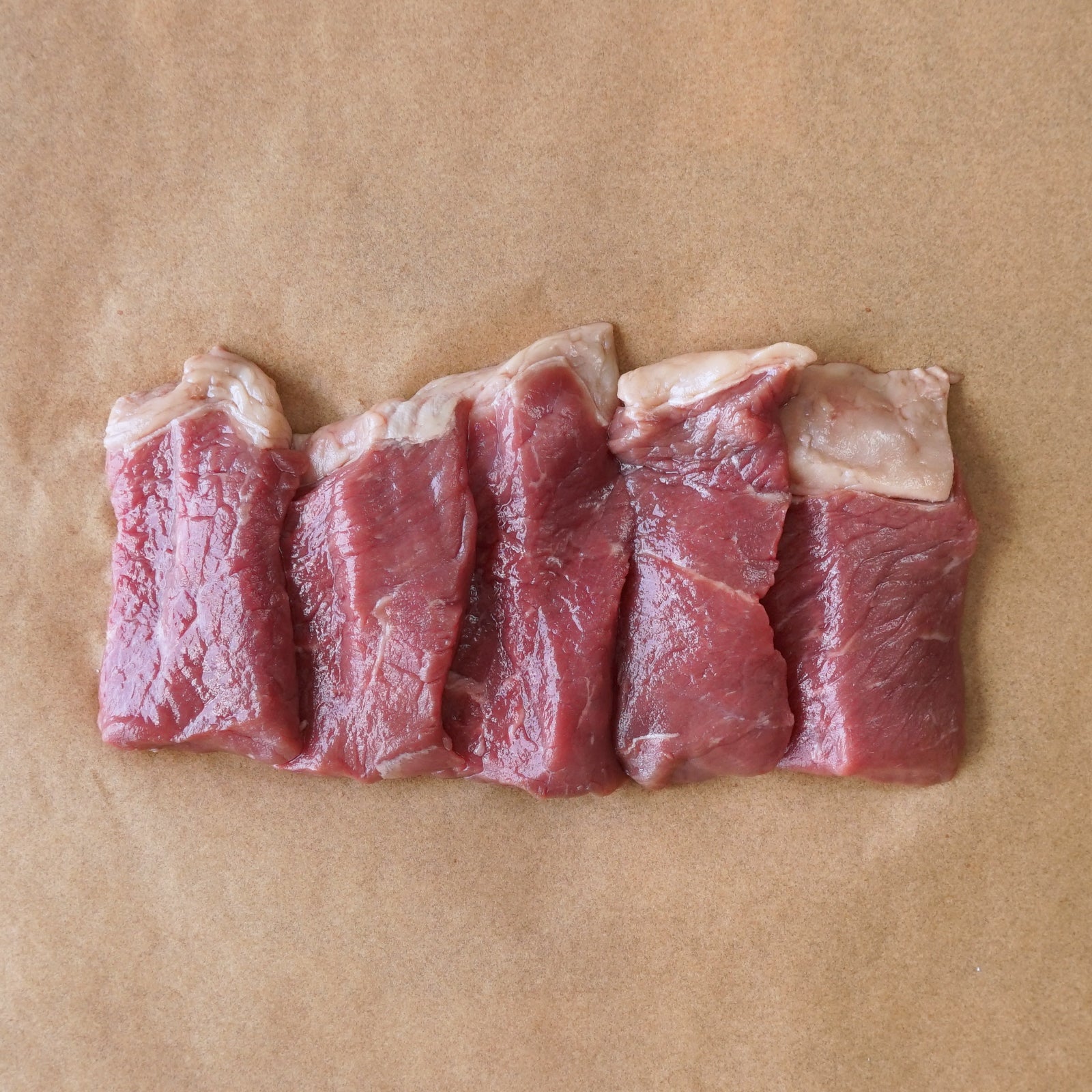 Grass-Fed Beef Rump Cap BBQ Slices from Australia (100g)