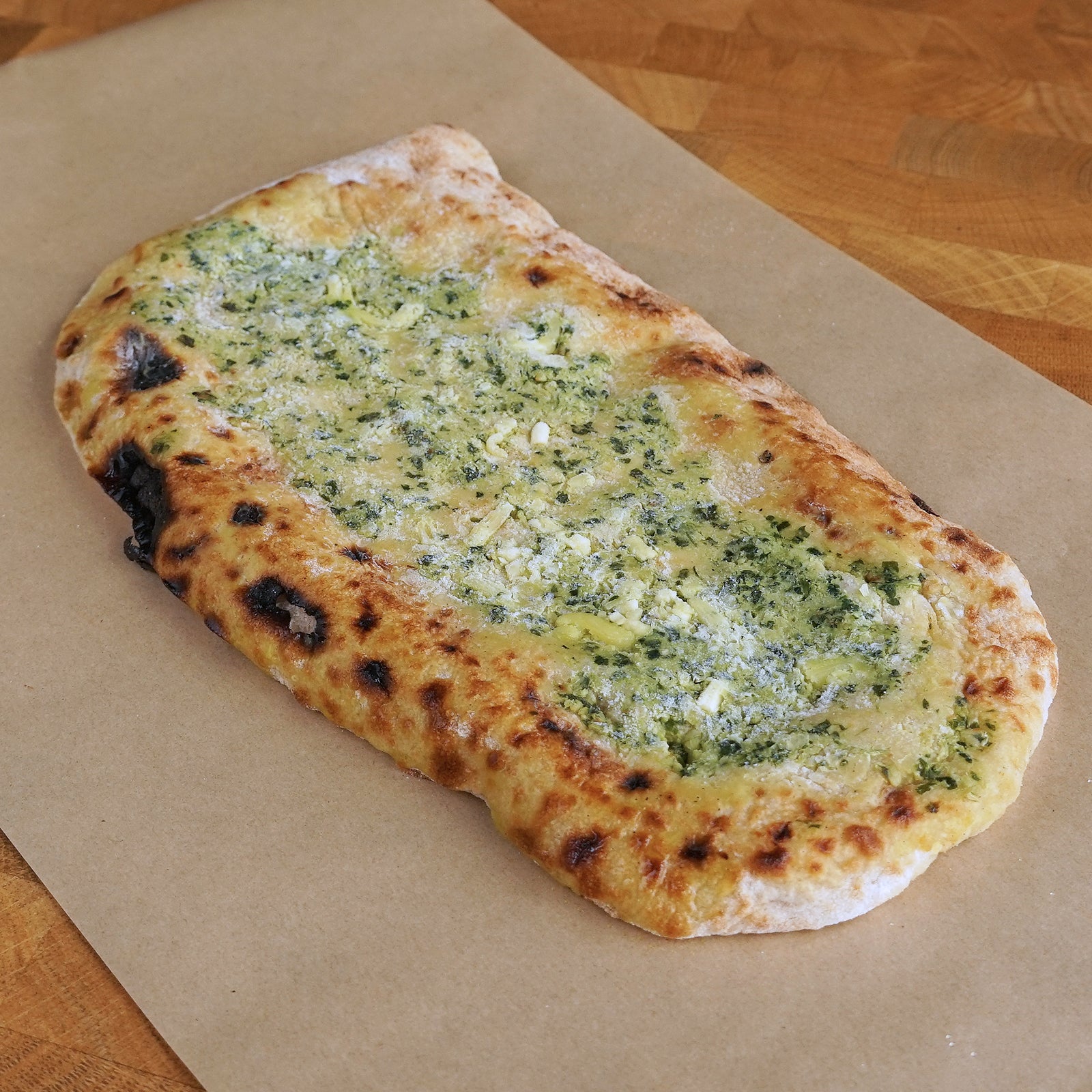All-Natural Spelt Garlic Focaccia from Australia (264g) - Horizon Farms
