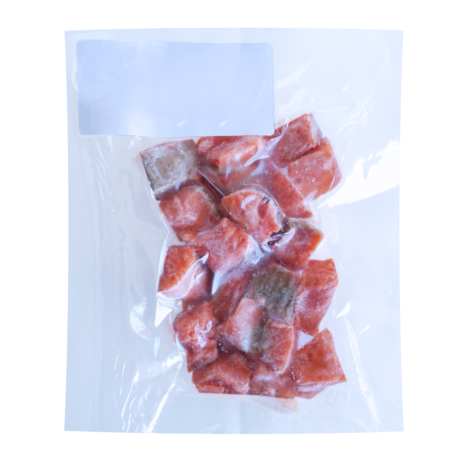 Wild-Caught Sashimi Grade Sockeye Salmon Dice Cuts from Canada B-Grade (200g) Best By: March 9th, 2025 - Horizon Farms