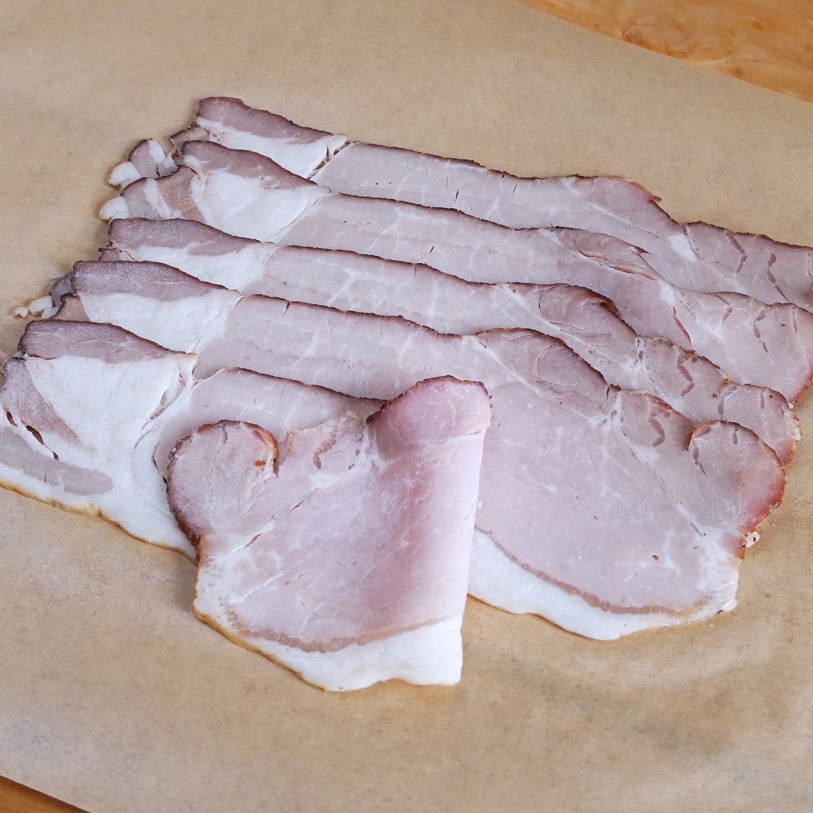 All-Natural Free-Range Smoked Kurobuta Pork Loin Cold Cut Slices (100g) - Horizon Farms