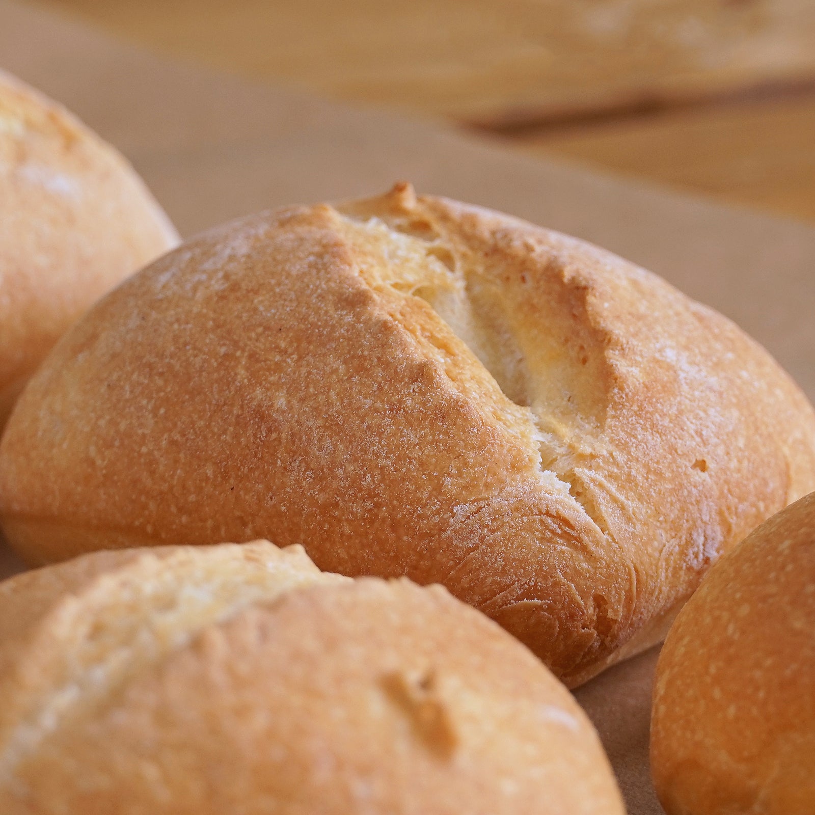 All-Natural Handmade Sugar-Free Egg-Free Dinner Rolls B-Grade (5pc) Best By: August 30th, 2025 - Horizon Farms