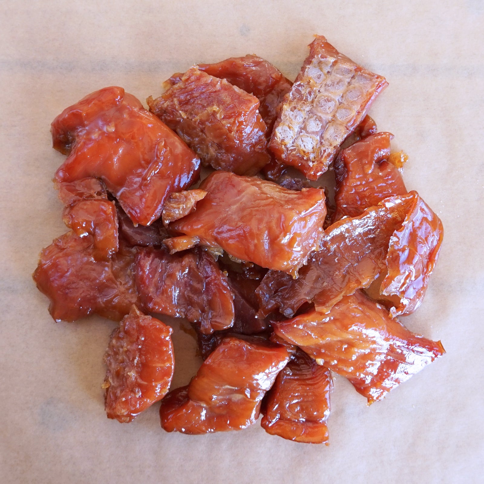 Wild-Caught Candied Chinook Salmon Nuggets from Canada B-Grade (227g) Best By: February 22nd, 2026 - Horizon Farms