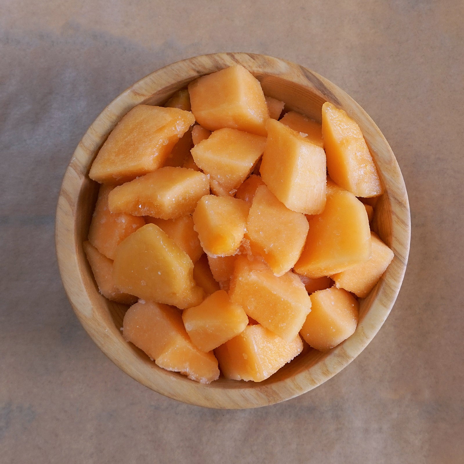 Certified Organic All-Natural Frozen Cantaloupe from Vietnam (350g) Best By: February 20th, 2026 - Horizon Farms