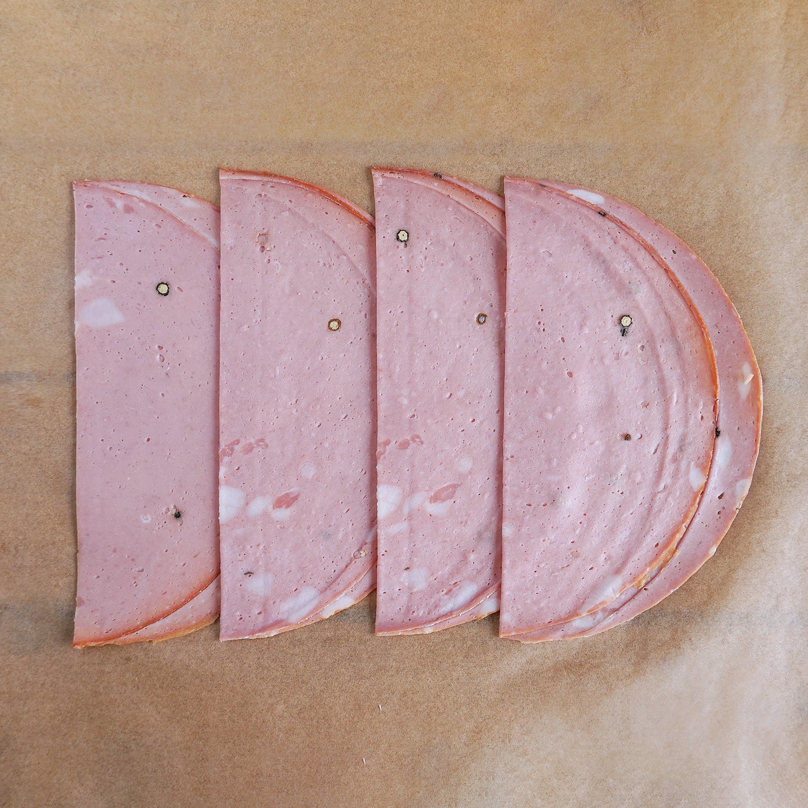 Free-Range Pork Mortadella Cold Cuts from Australia B-Grade (100g) Use By: August 17th, 2025 - Horizon Farms