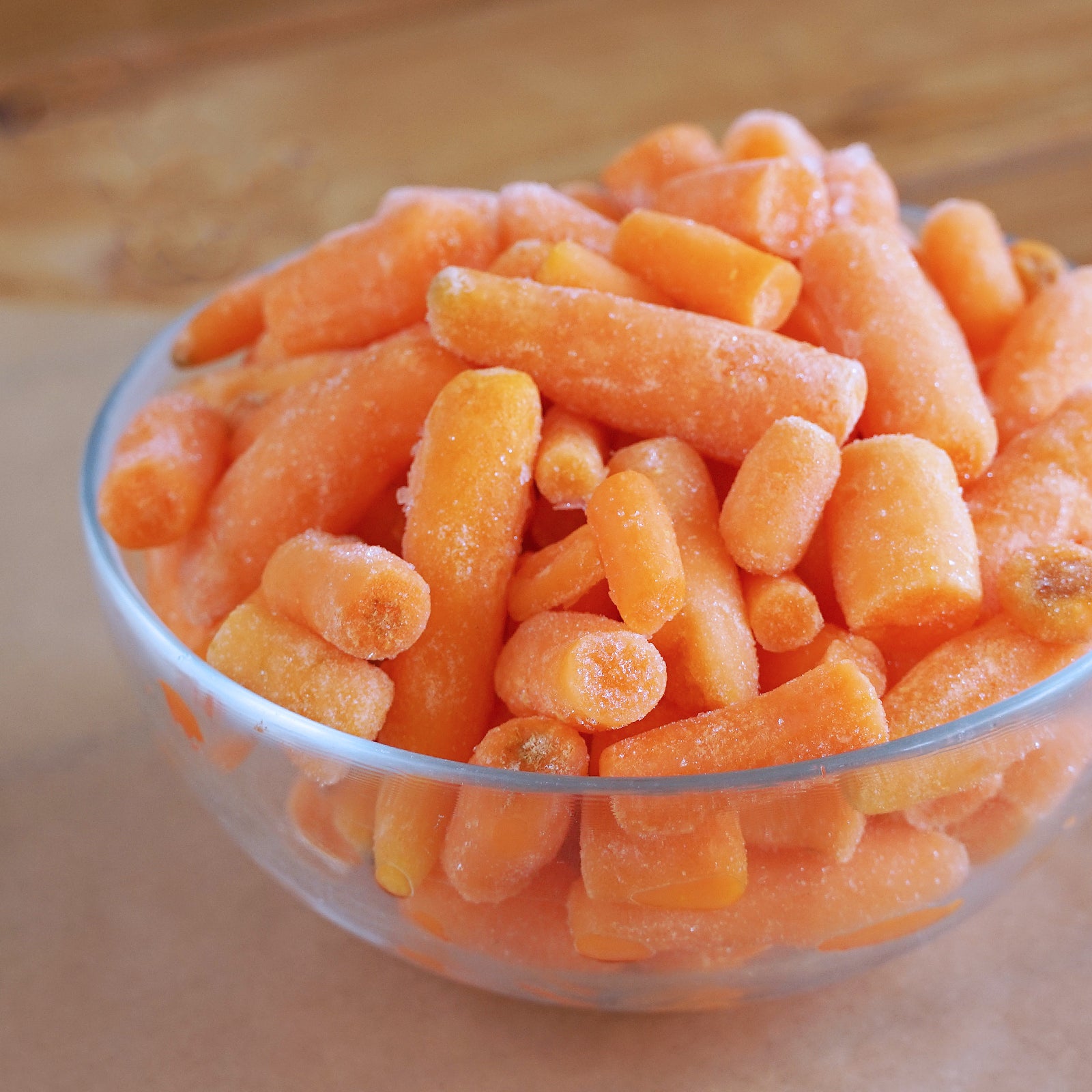 Certified Organic Frozen Baby Carrots from The Netherlands (450g) - Horizon Farms