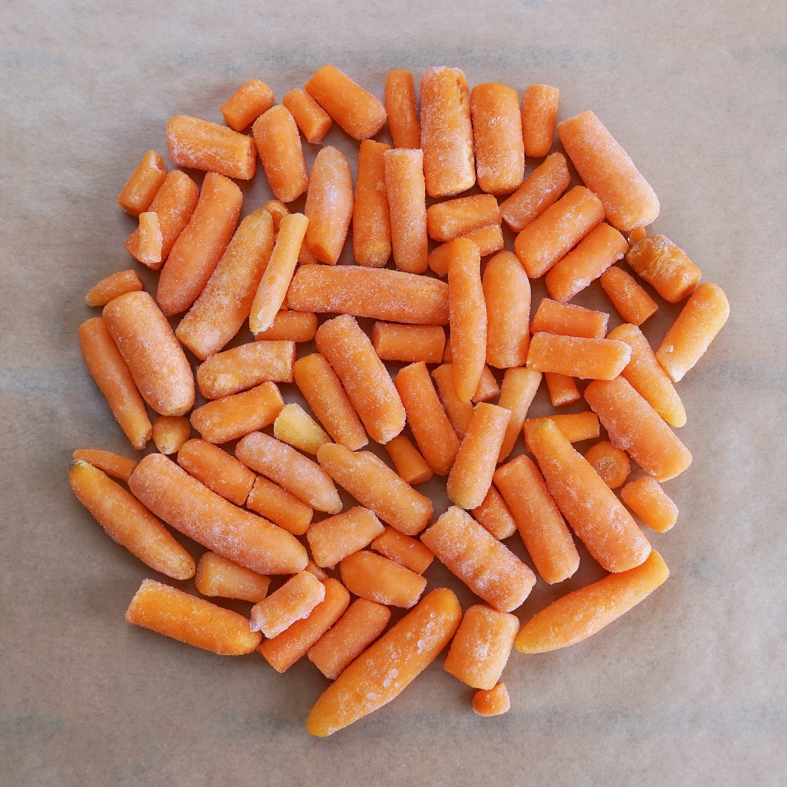 Certified Organic Frozen Baby Carrots from The Netherlands (450g) - Horizon Farms