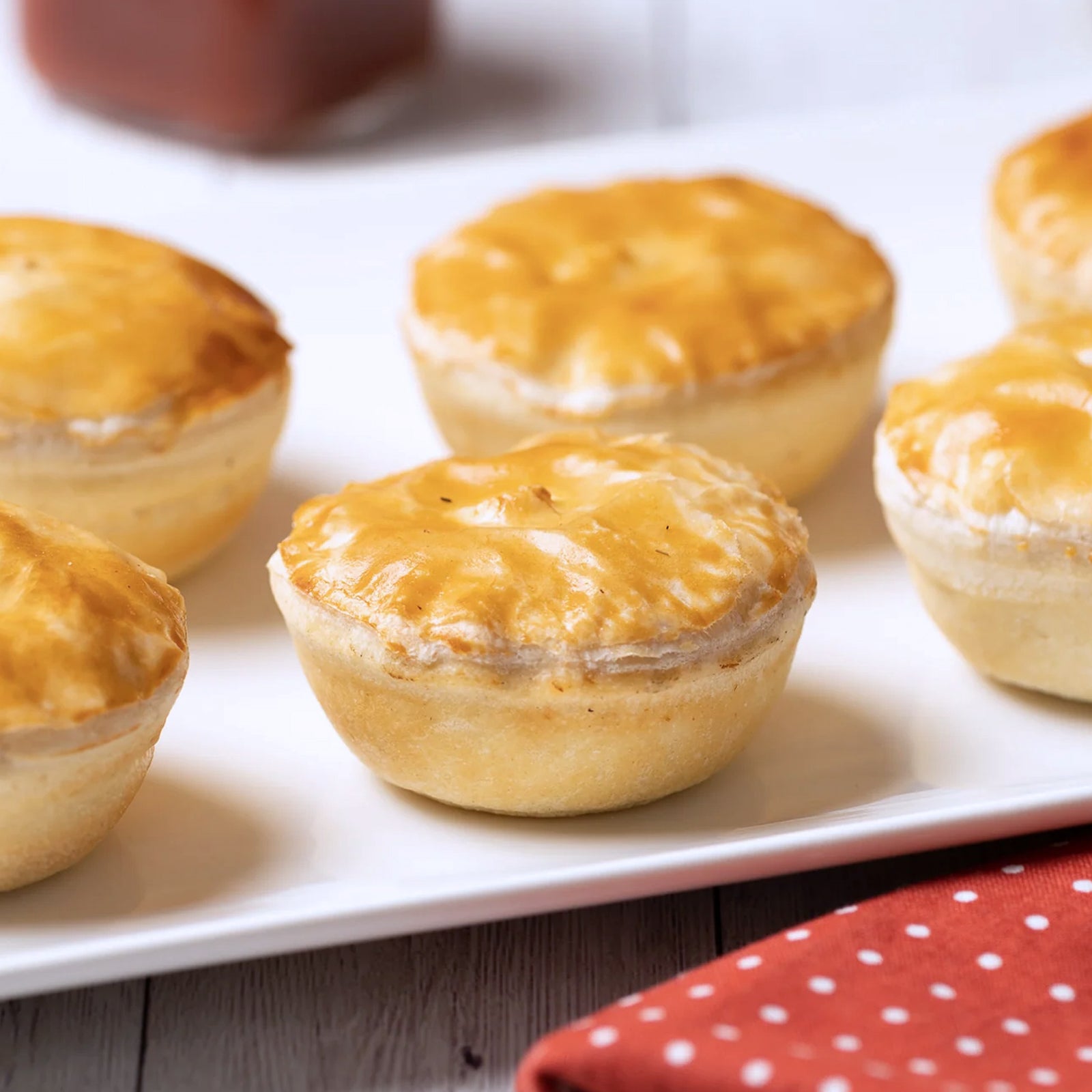 All-Natural Party-Size Grass-Fed Aussie Beef Meat Pies from Australia (6pc) - Horizon Farms