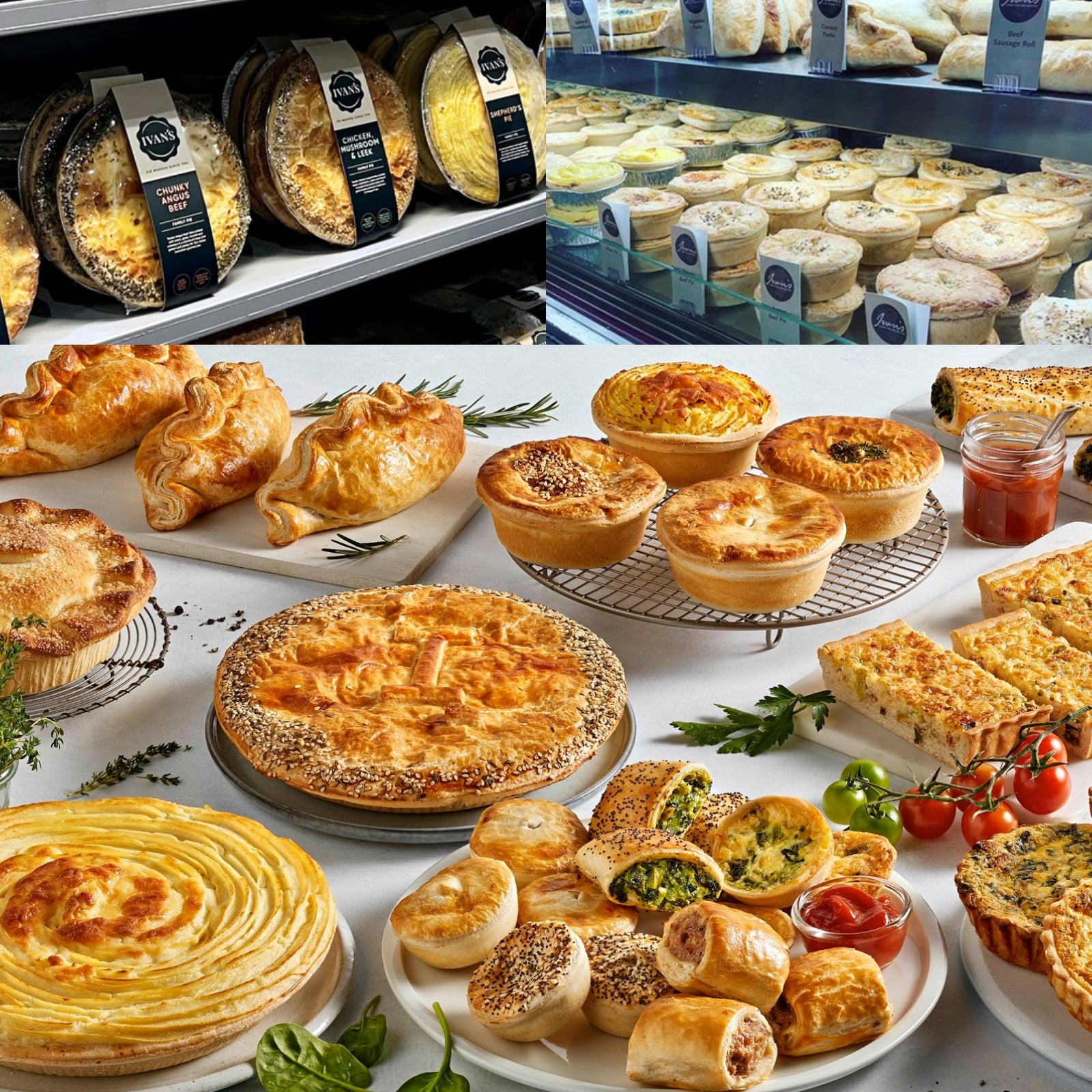 All-Natural Party-Size Spinach & Cheese Quiche from Australia (6pc) - Horizon Farms