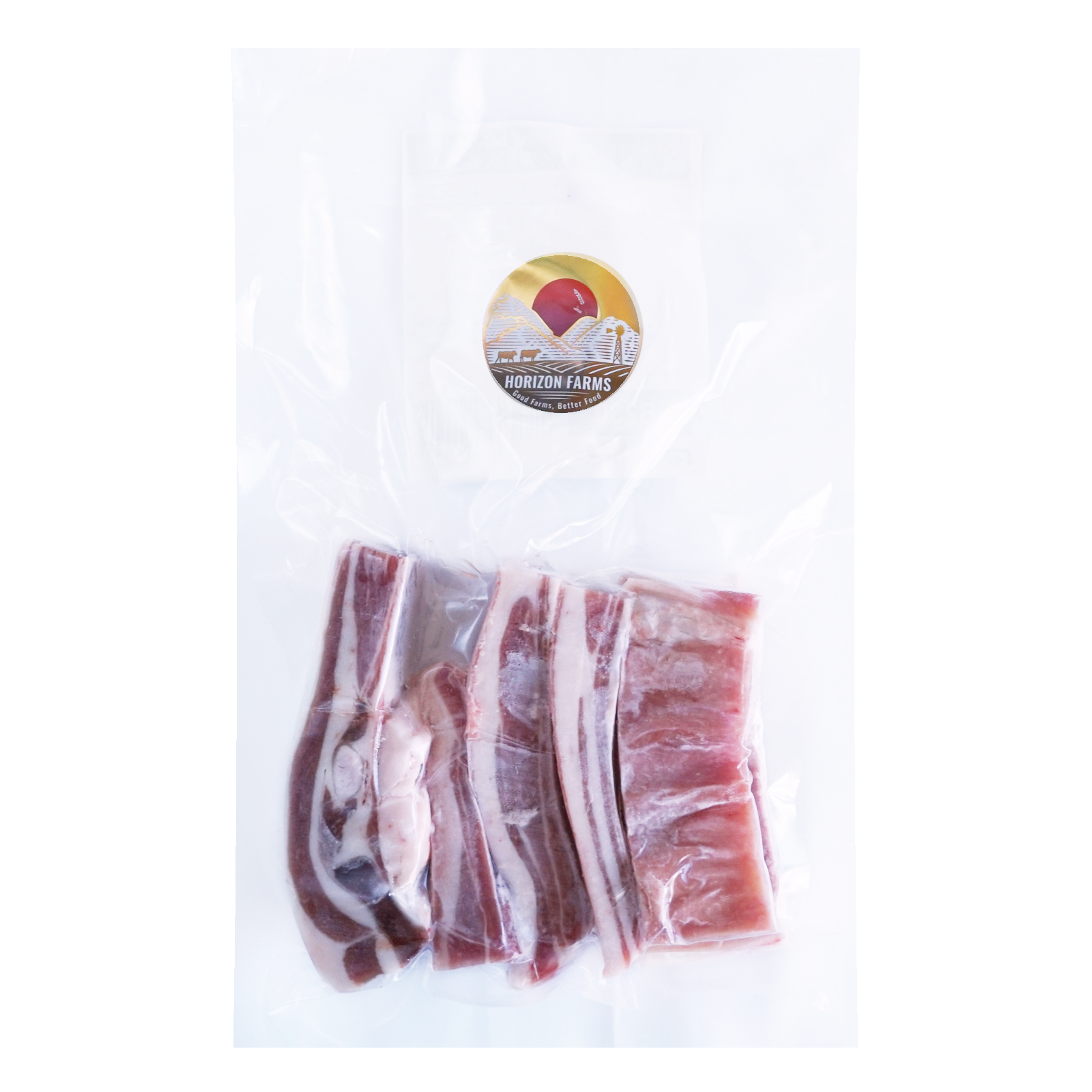 Free-Range Lamb Spare Ribs from New Zealand (300g) - Horizon Farms