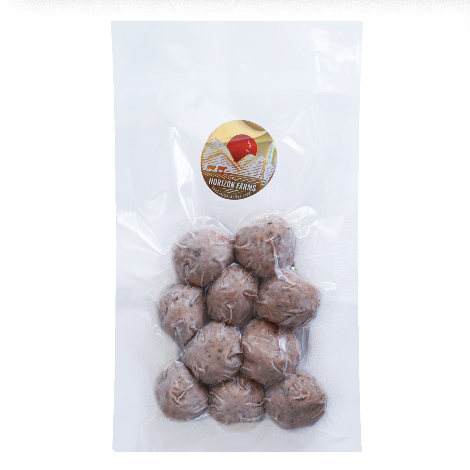 All-Natural Free-Range Pork Meatballs (200g) - Horizon Farms