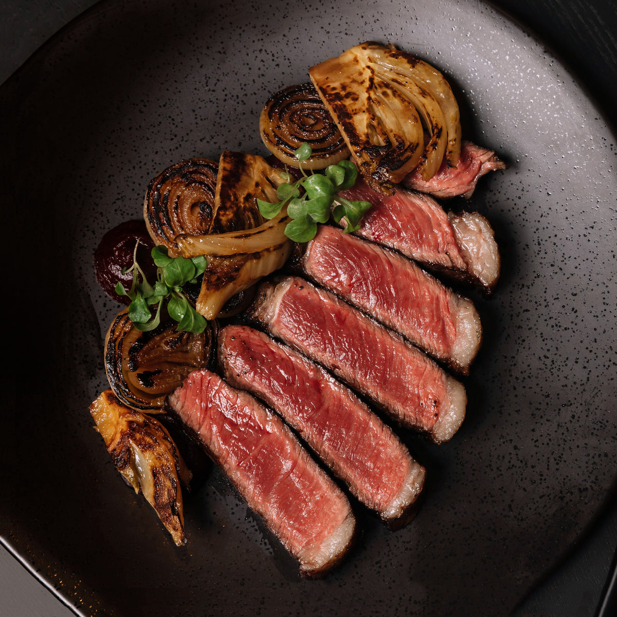 Premium Grain-Fed Beef MB5+ Striploin Steak from Australia (200g) - Horizon Farms