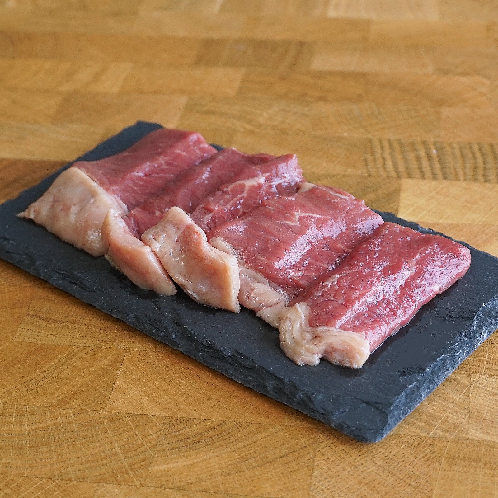 Grass-Fed Beef Rump Cap BBQ Slices from Australia (100g)