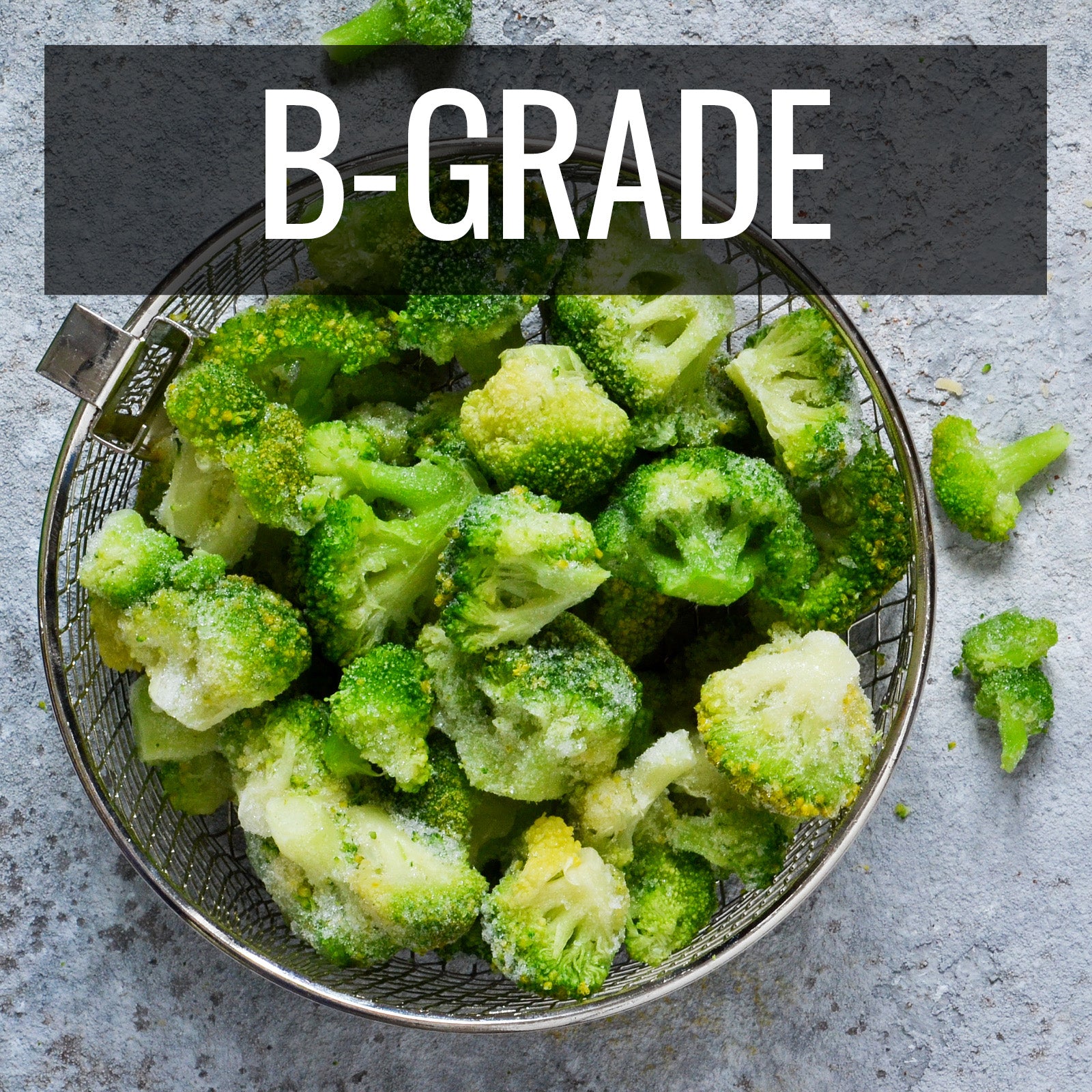 Certified Organic Frozen Broccoli from Belgium B-Grade (2.5kg) - Horizon Farms