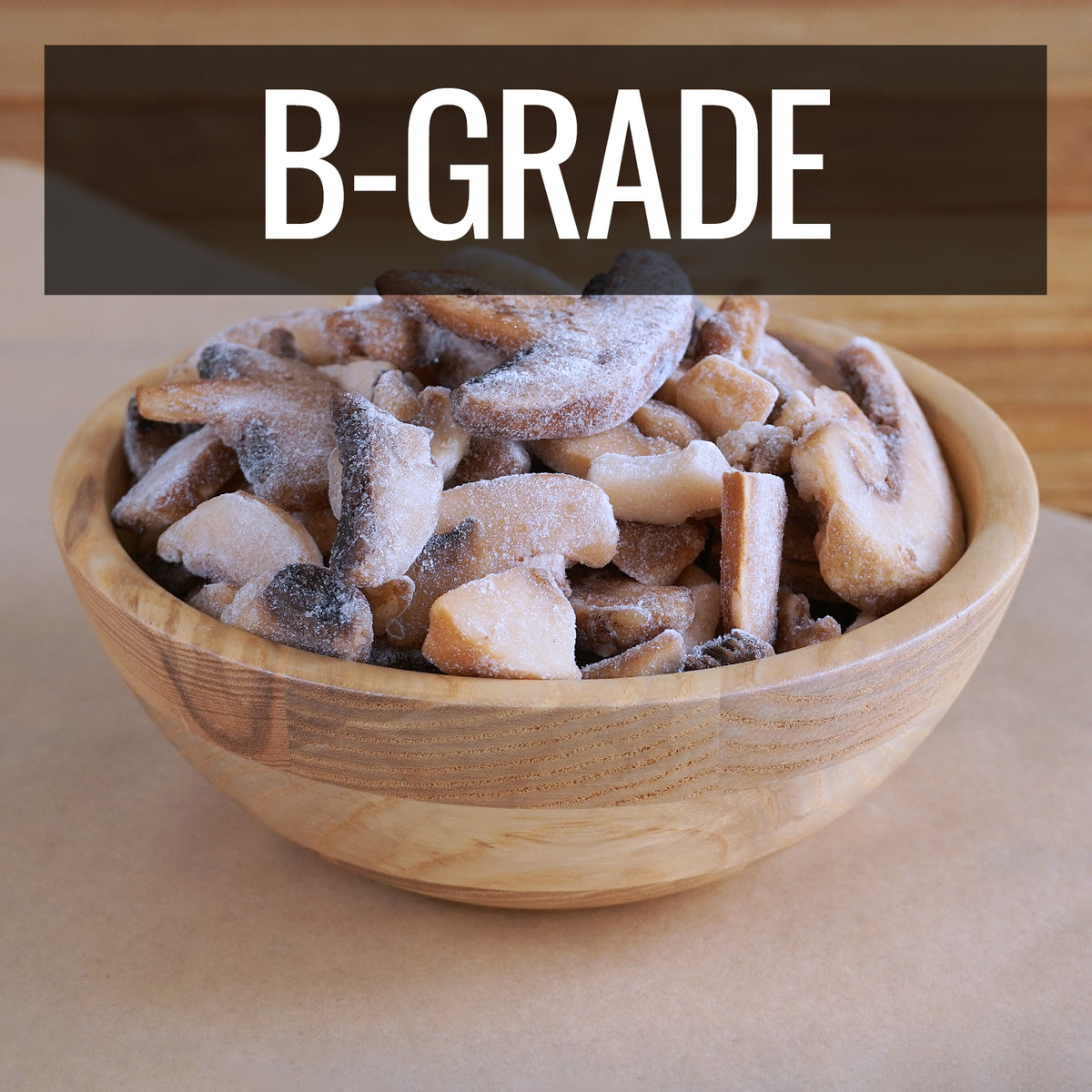 Certified Organic Frozen Mushrooms from The Netherlands (250g-500g) Best By: November 18th, 2026 - Horizon Farms