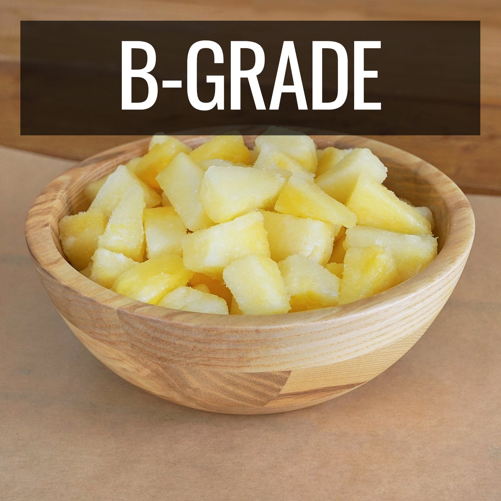 Organic Frozen Pineapple Chunks from Côte d'Ivoire B-Grade (INACTIVE DRAFT) - Horizon Farms