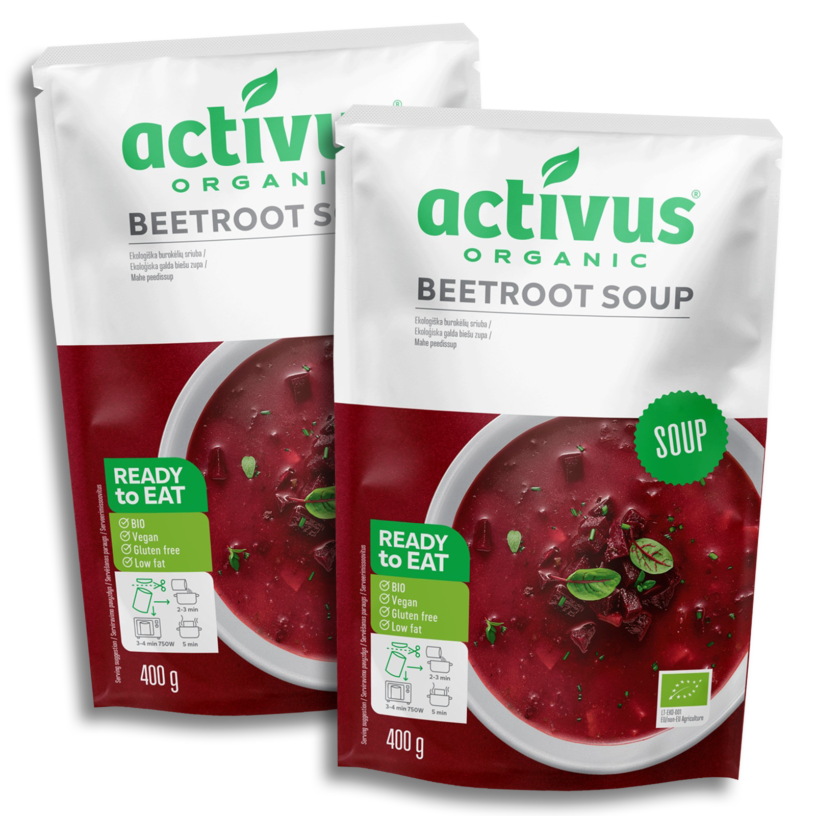 Certified Organic Beetroot Soup (800g) - Horizon Farms