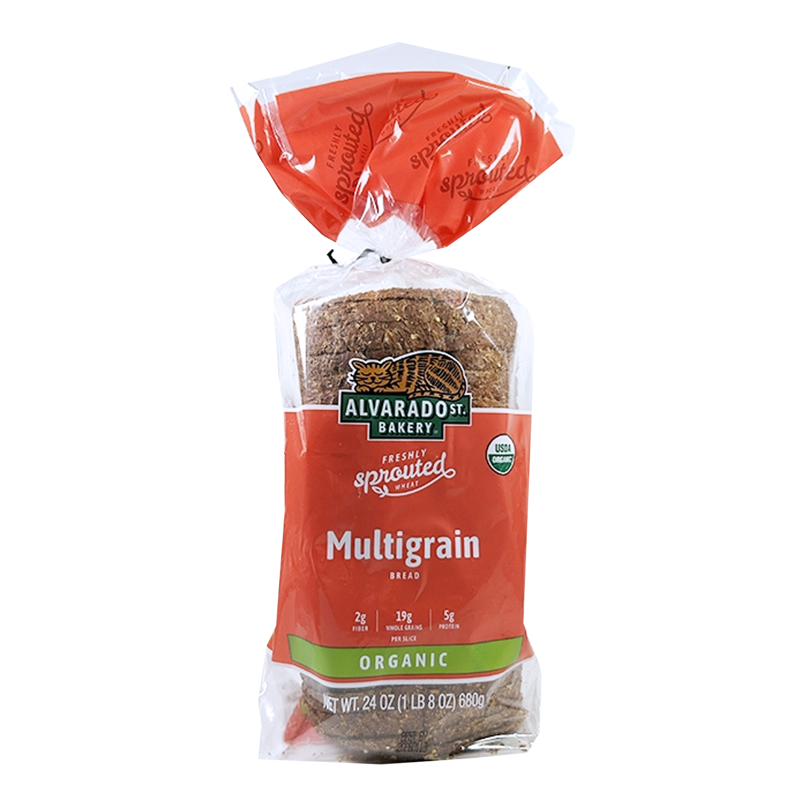 Certified Organic Sprouted Wheat Multigrain Bread from California (680g) - Horizon Farms