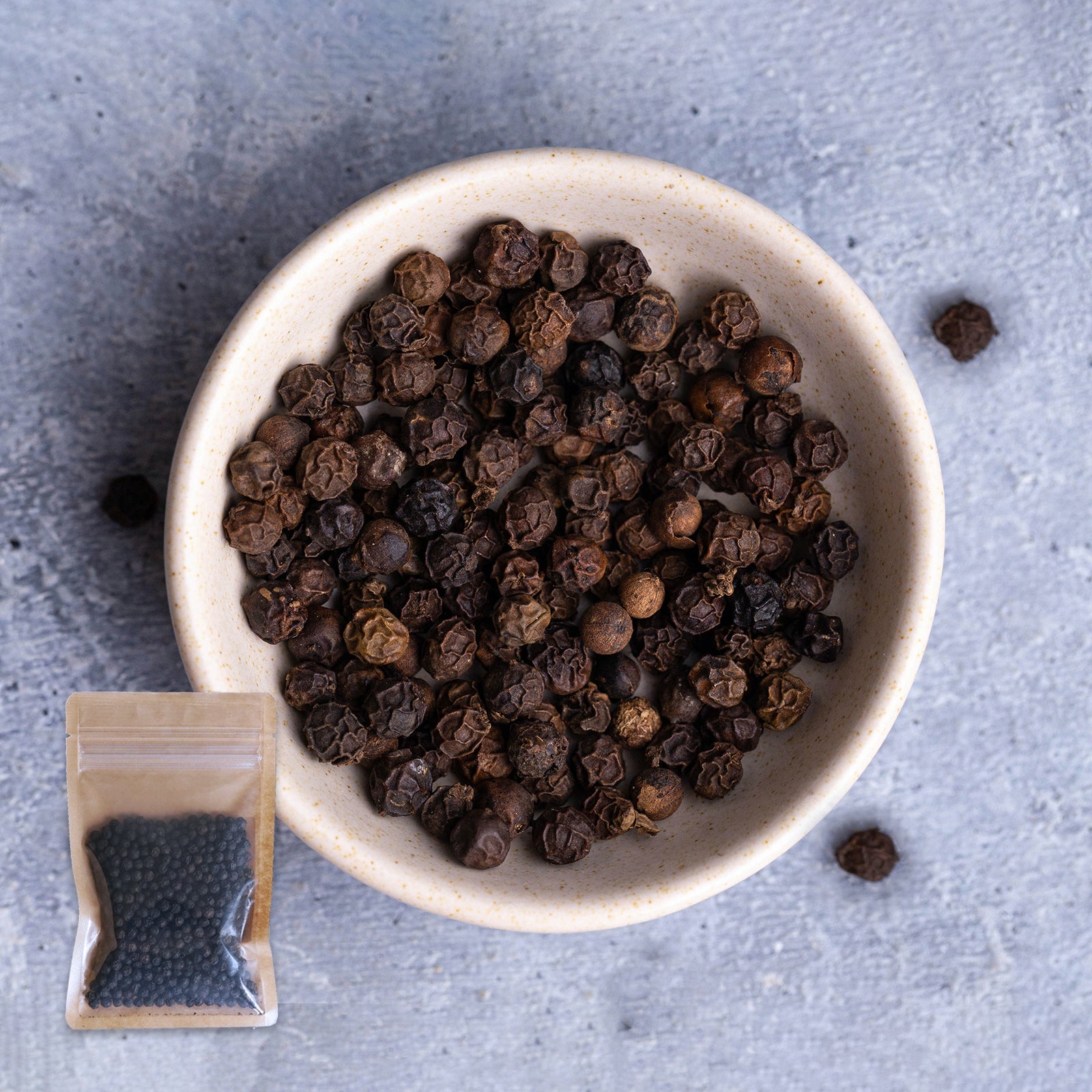 Organic Whole Black Peppercorn from Cambodia (50g) - Horizon Farms