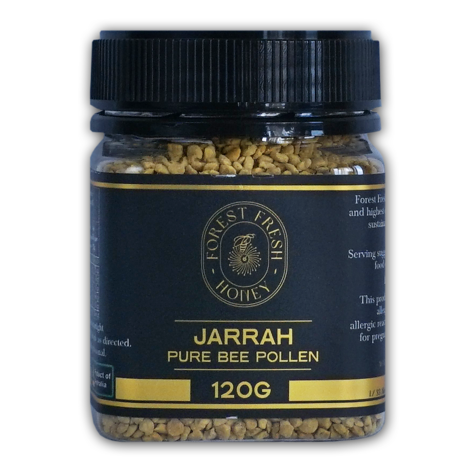 Premium All-Natural Jarrah Bee Pollen from Australia (120g)