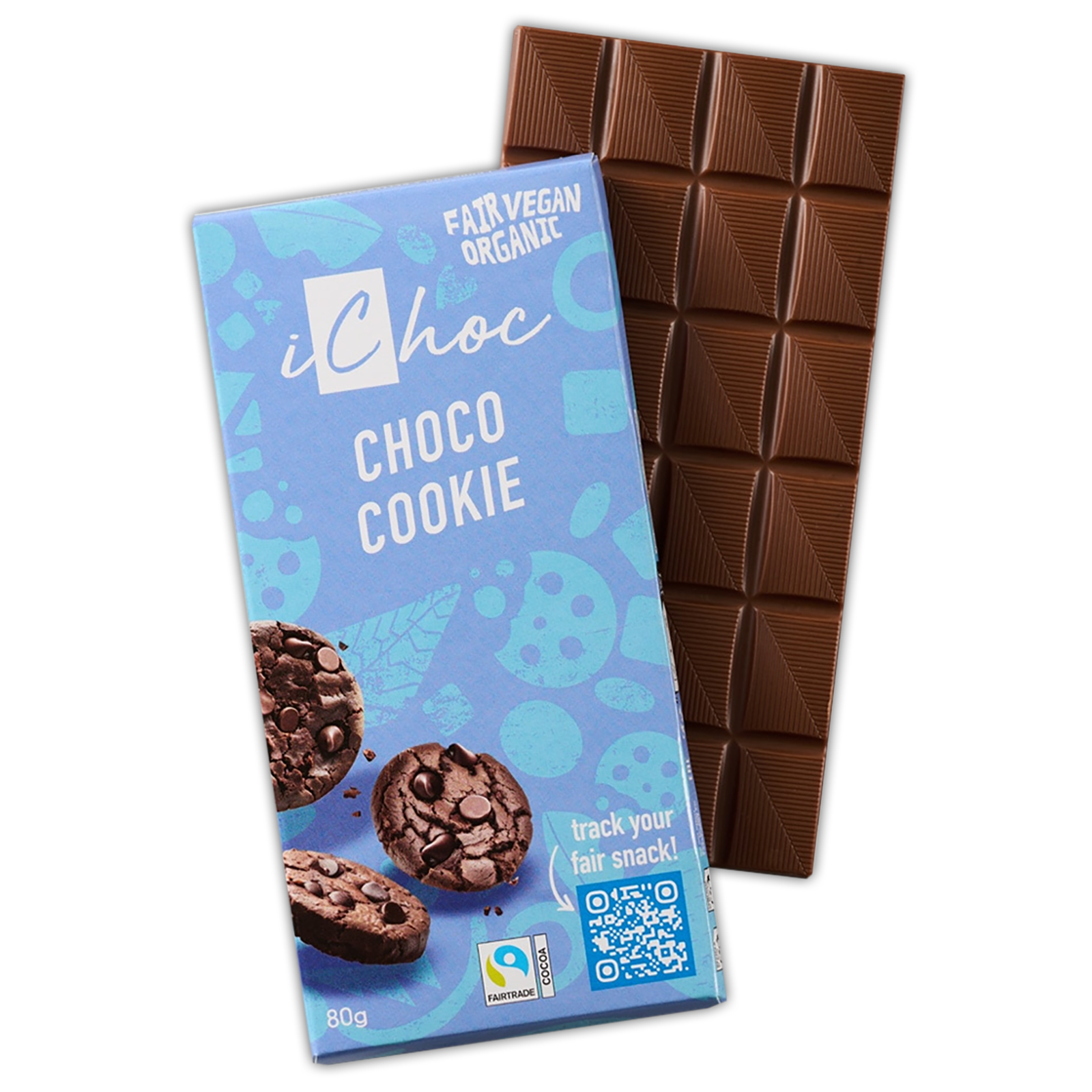 Certified Organic Dairy-Free Chocolate from Germany - Chocolate Cookie (240g)