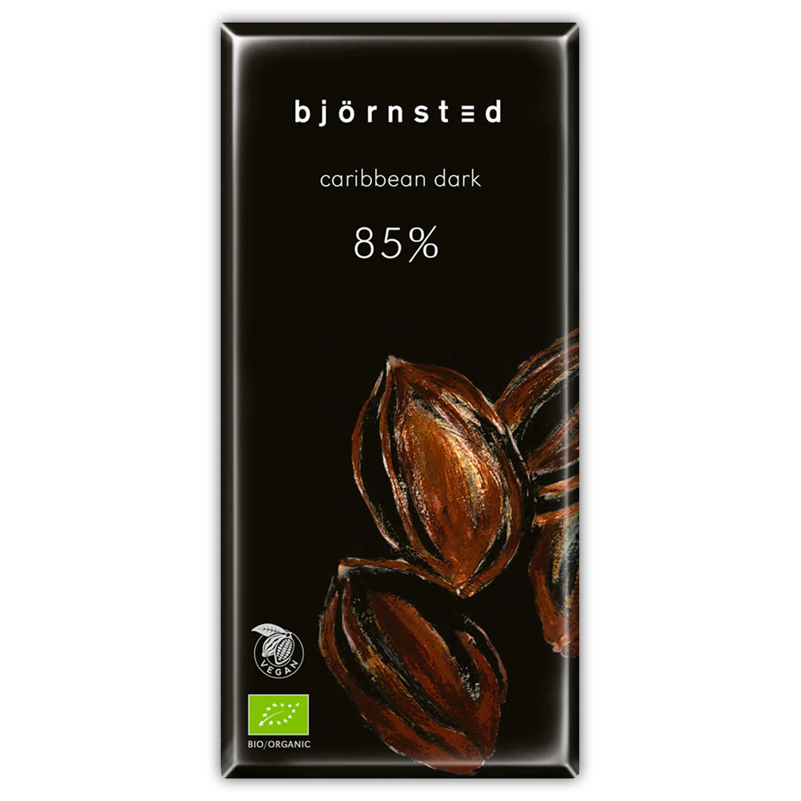 Certified Organic Fair-Trade Dark Chocolate 85% Cacao from Germany (100g) - Horizon Farms
