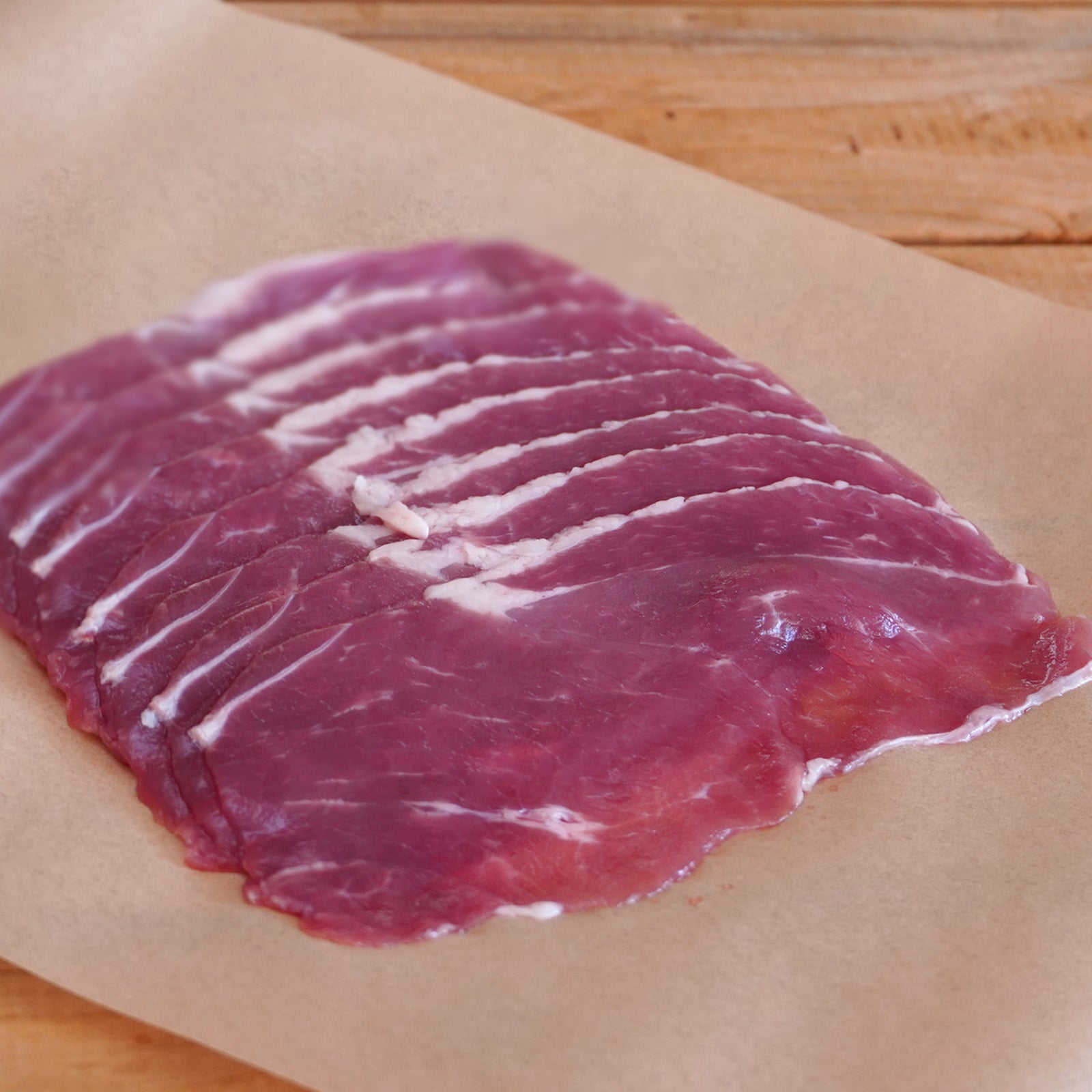 Free-Range Kurobuta Pork Leg Slices (200g) - Horizon Farms