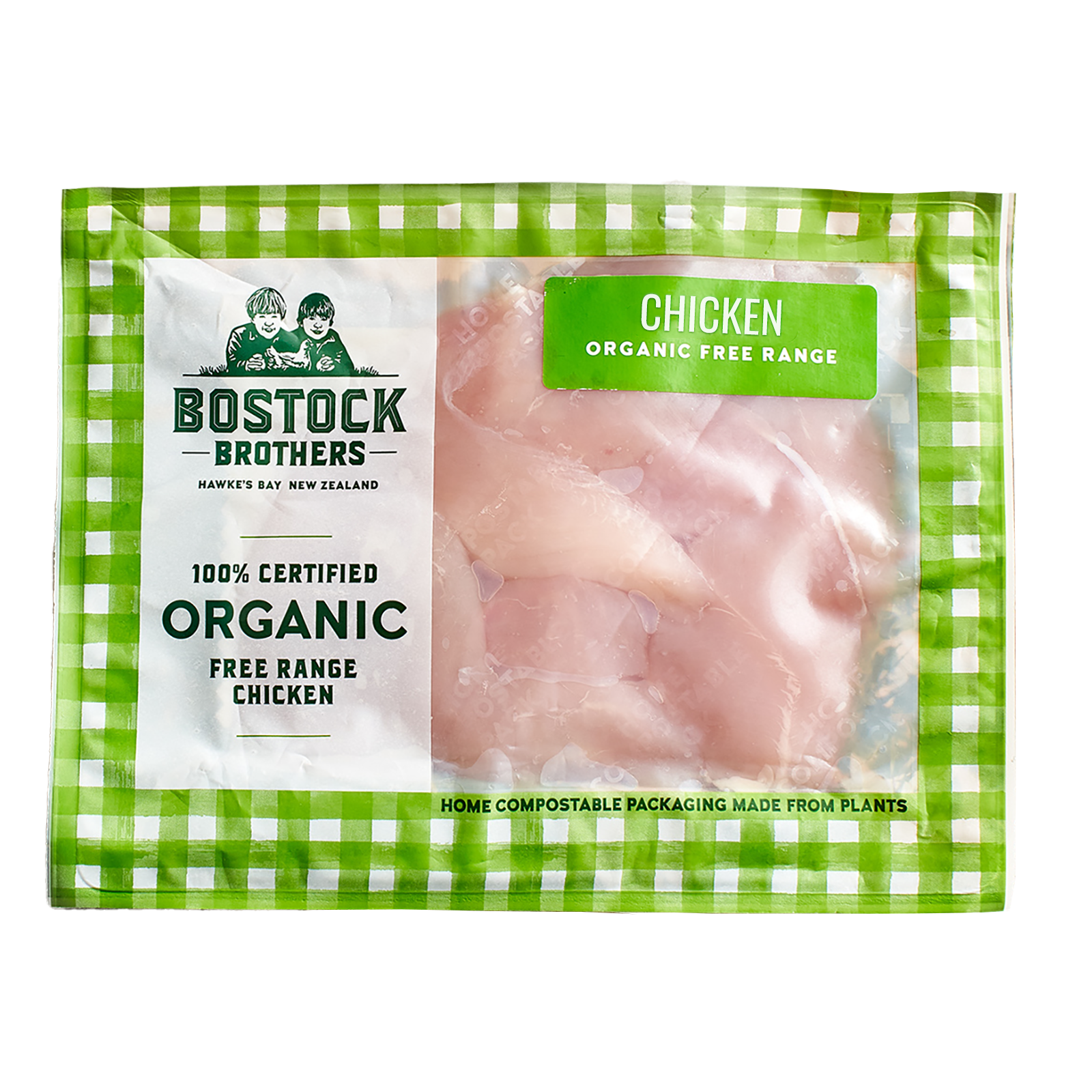 New Zealand Certified Organic Free-Range Chicken Breast 10mm Slices (500g) - Horizon Farms