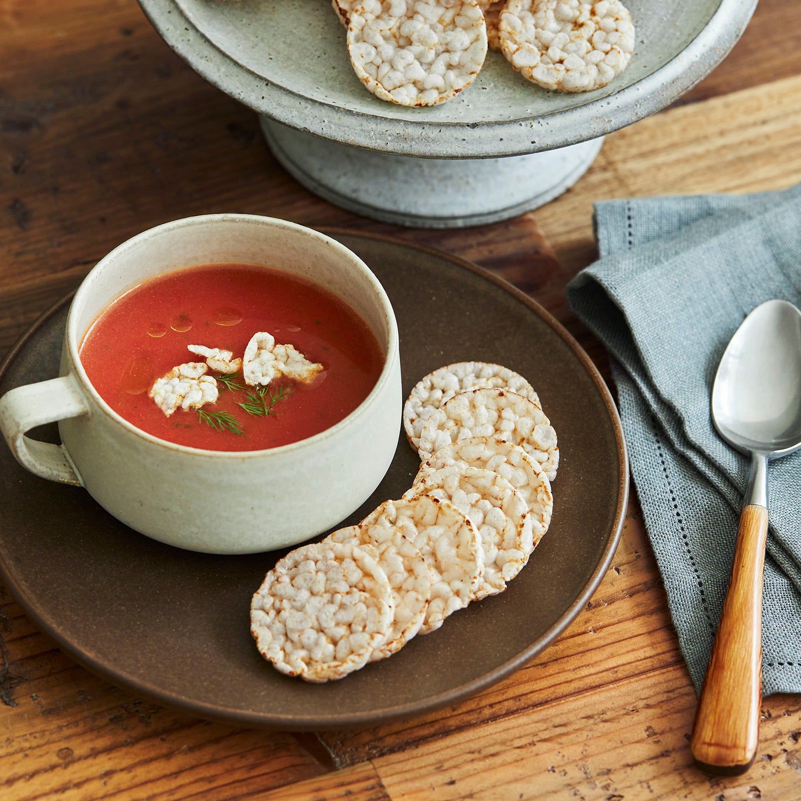 All-Natural Non-Fried Brown Rice Crackers (60g)