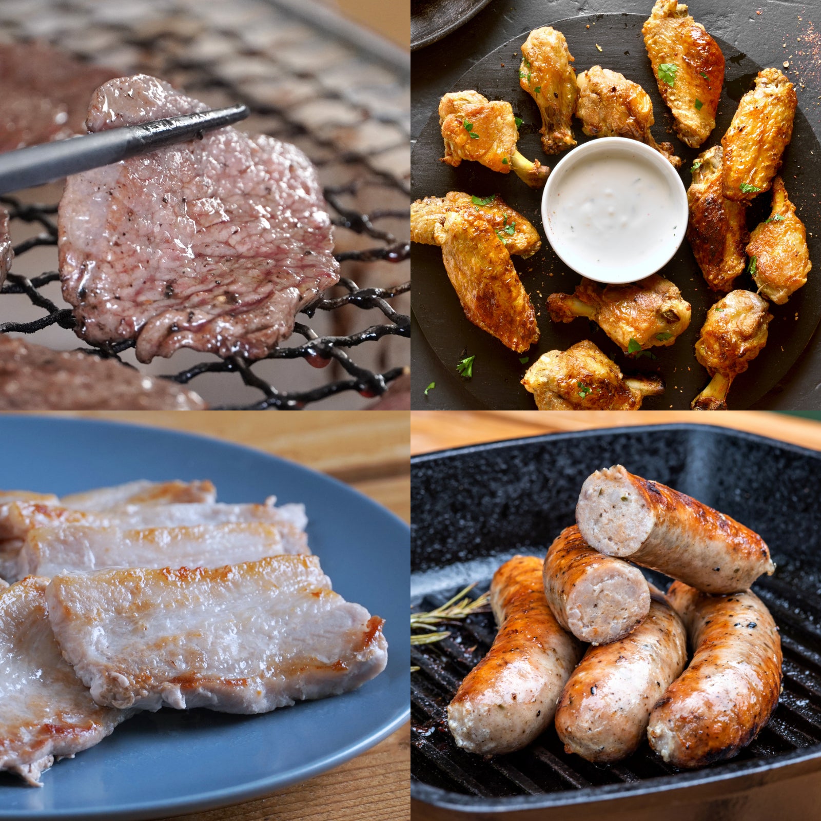 Free-Range BBQ Favorites 4-Piece Set (1.3kg, Serves 3-4) - Horizon Farms