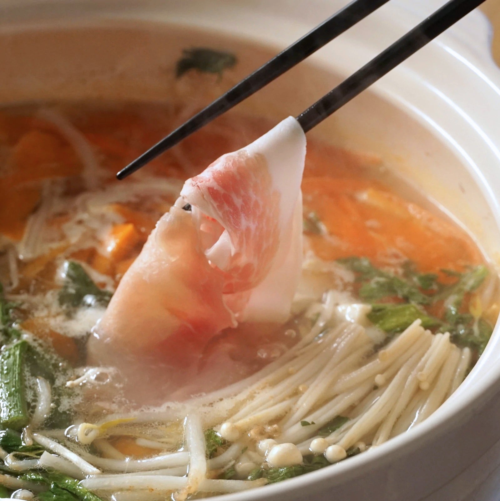 Free-Range Pork Loin Slices for Shabu Shabu (200g) - Horizon Farms