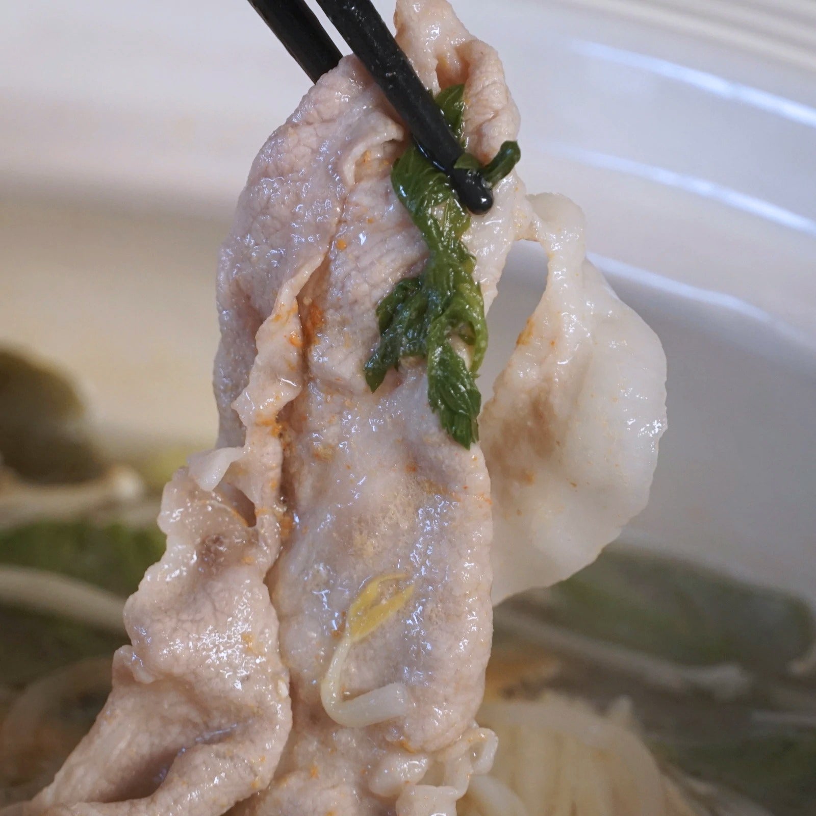 Free-Range Pork Loin Slices for Shabu Shabu (200g) - Horizon Farms