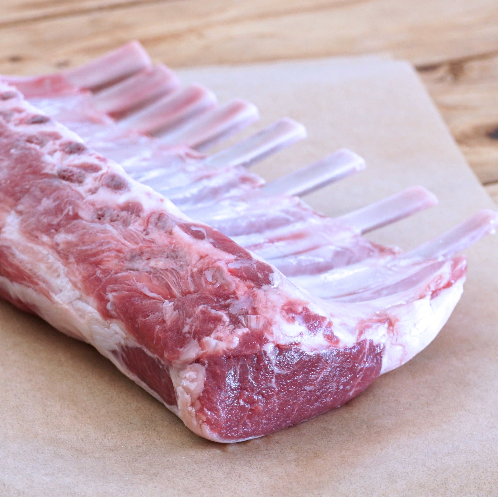 Free-Range Frenched Lamb Rack from New Zealand (600g) - Horizon Farms