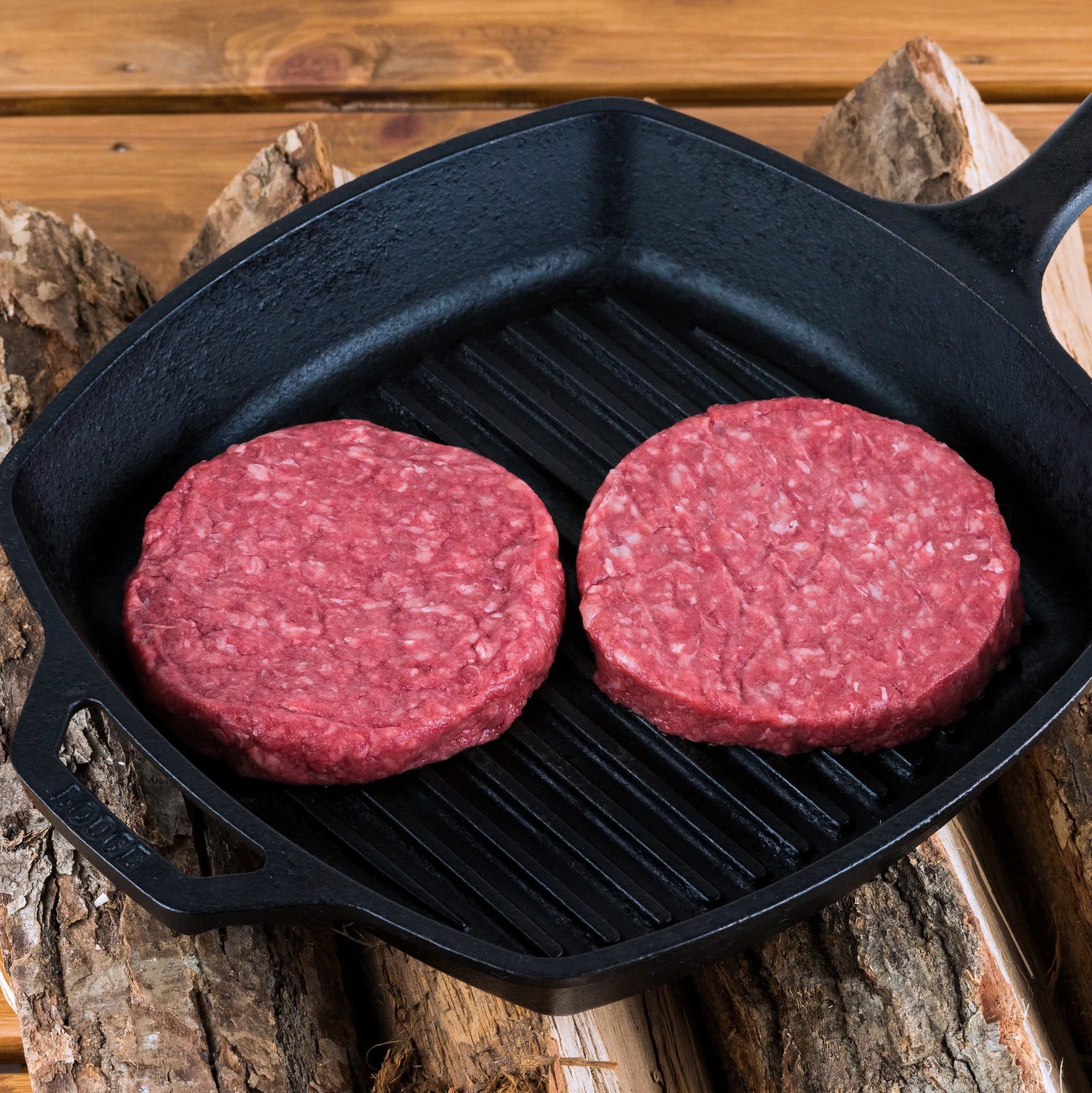 Grass-Fed Black Angus Beef Burgers B-Grade (2pc) Best By: May 14th, 2025 - Horizon Farms