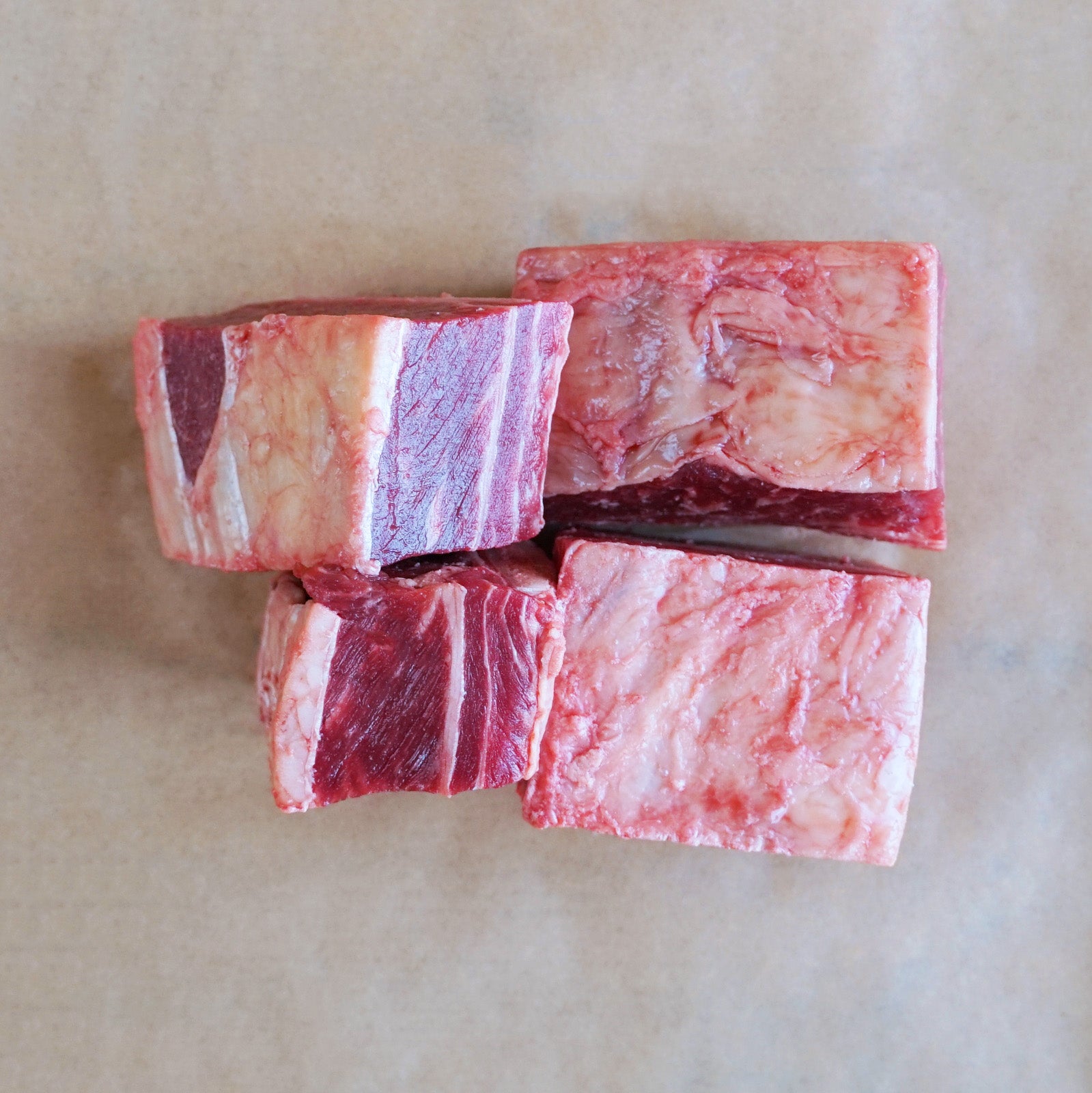 Grass-Fed Premium Beef Bone-In Short Ribs from Australia (500g) - Horizon Farms