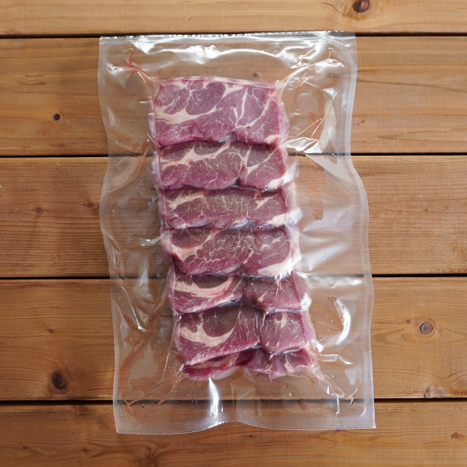 Free-Range Lamb Shoulder Thick BBQ Slices from New Zealand B-Grade (300g) Best By: Sept. 12, 2025 - Horizon Farms