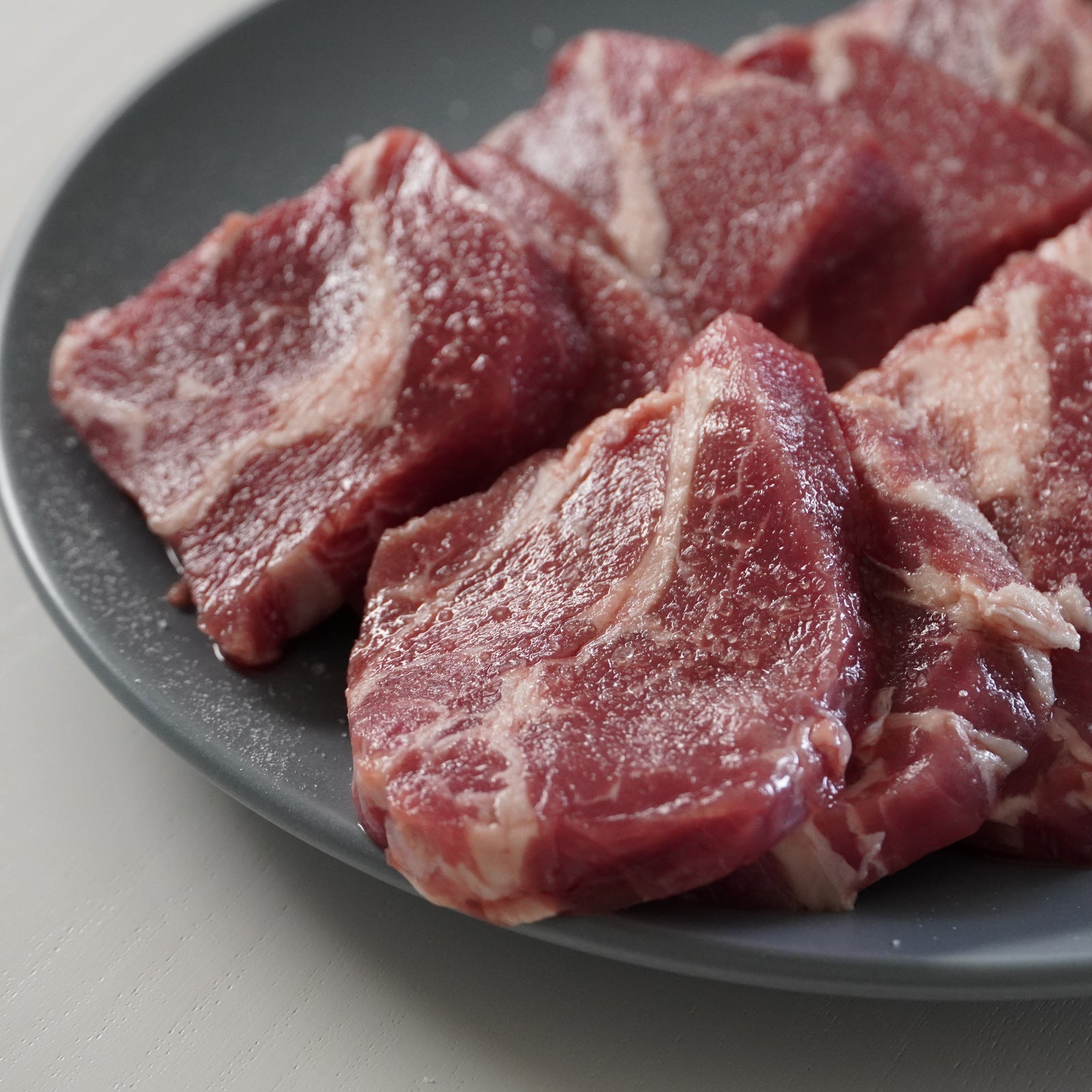 Free-Range Lamb Shoulder Thick BBQ Slices from New Zealand B-Grade (300g) Best By: Sept. 12, 2025 - Horizon Farms