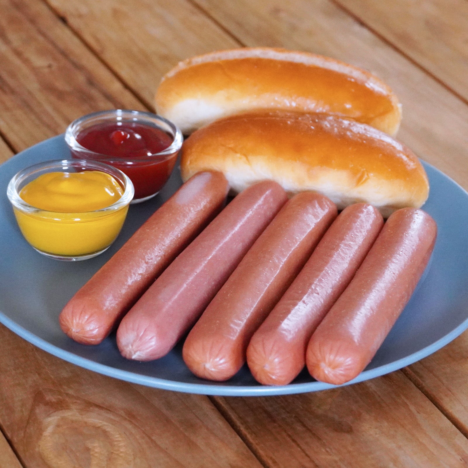 All-Natural Free-Range Kurobuta Pork Hot Dogs from the USA (5pc) - Horizon Farms