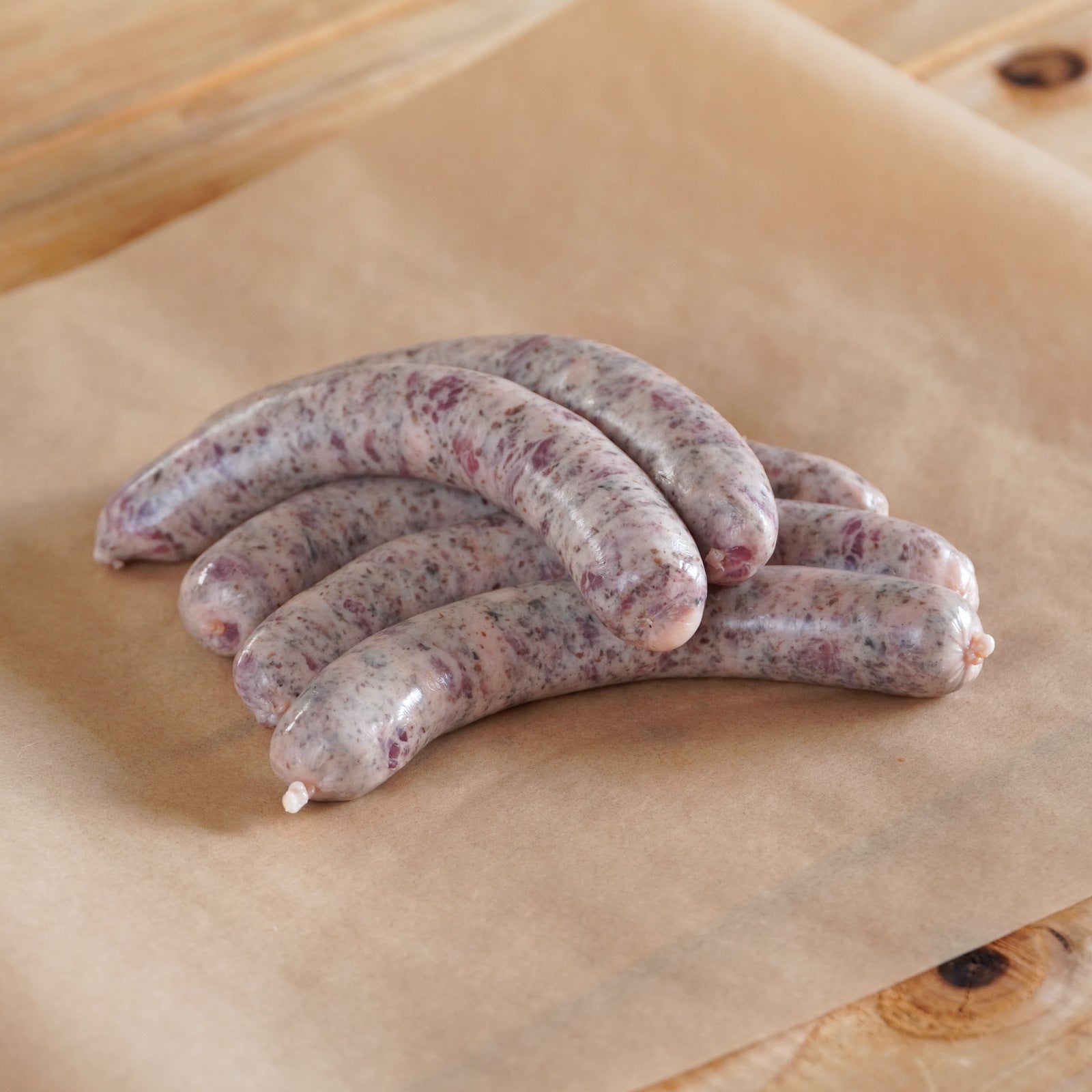 All-Natural Free-Range Sugar-Free Pork Sausage with Mushroom From Hokkaido (5pc) Best By: May 18th, 2026 - Horizon Farms
