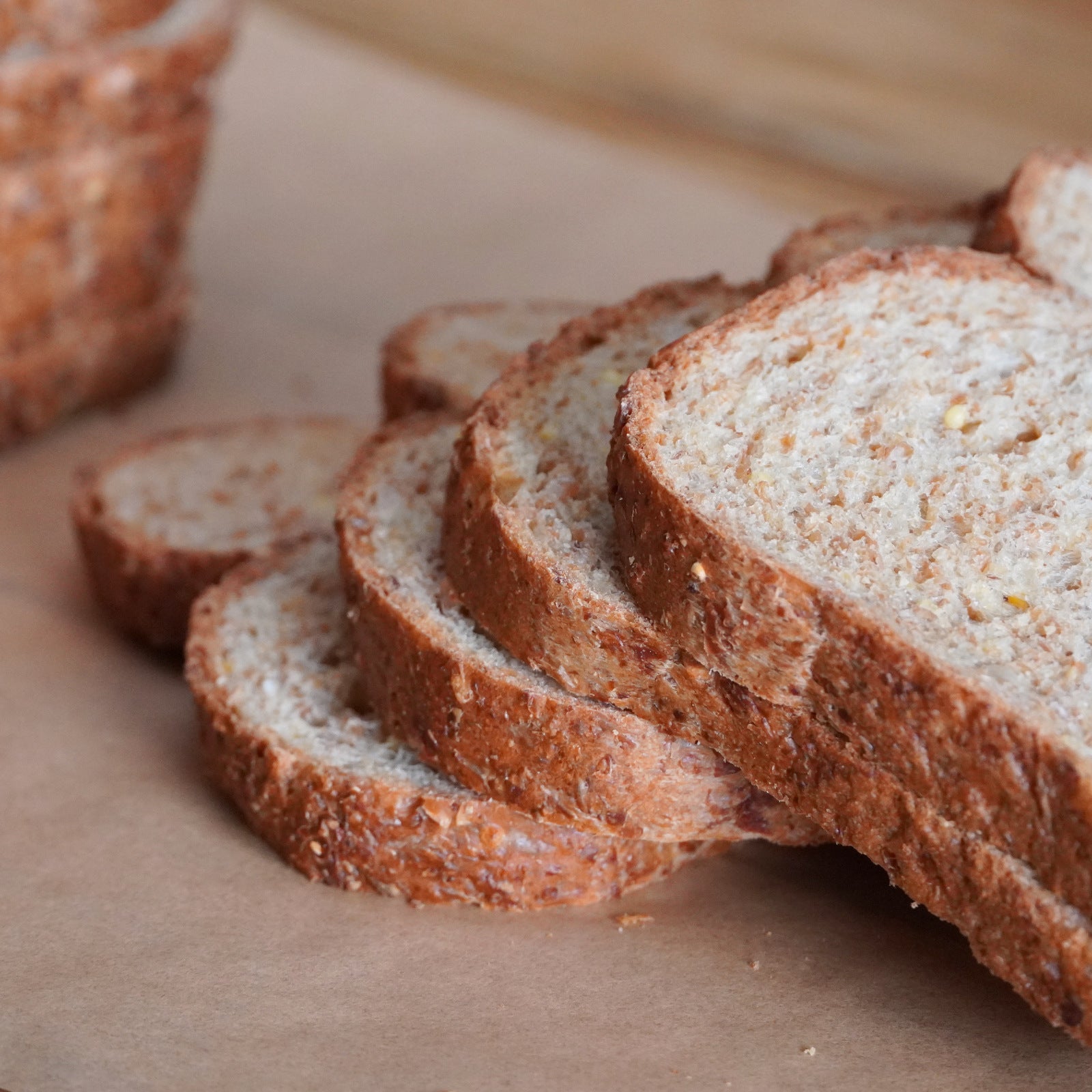 Certified Organic Sprouted Wheat Multigrain Bread from California (680g) - Horizon Farms