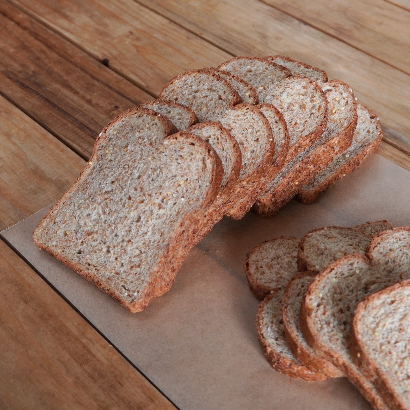 Certified Organic Sprouted Wheat Multigrain Bread from California (680g) - Horizon Farms