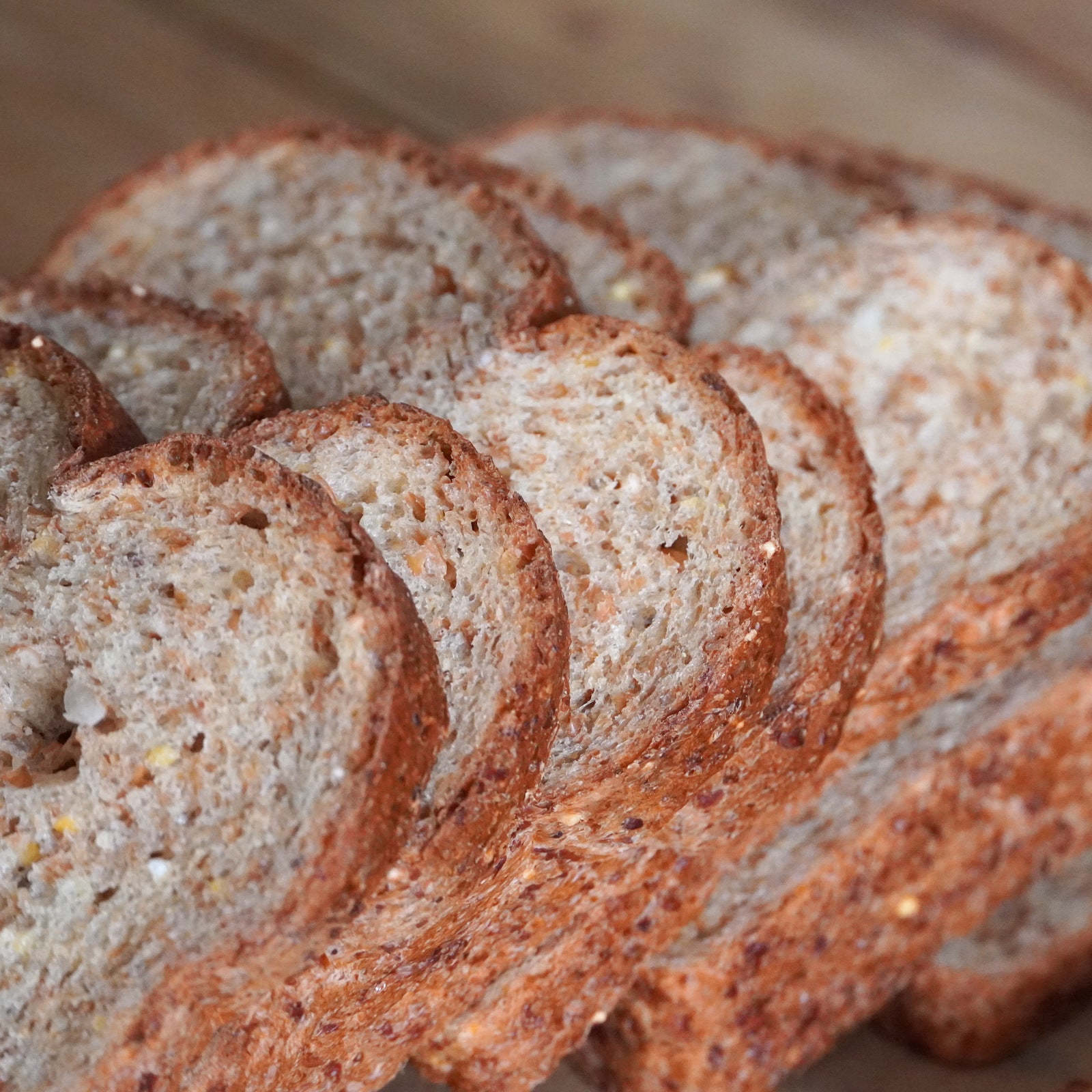 Certified Organic Sprouted Wheat Multigrain Bread from California (680g) - Horizon Farms
