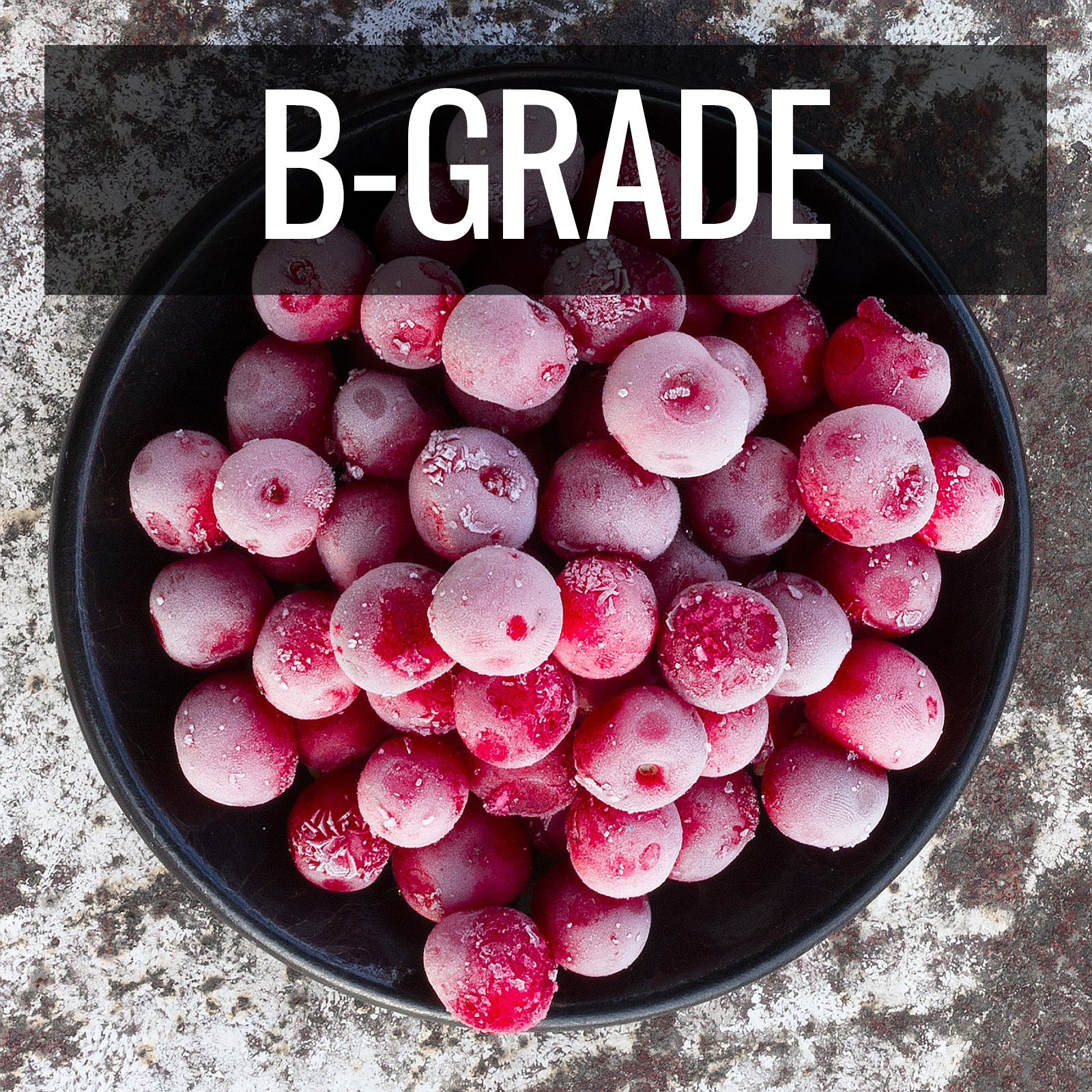 Certified Organic All-Natural Frozen Sour Cherries from Turkey B-Grade (1kg) Best By: July 7th, 2026 - Horizon Farms
