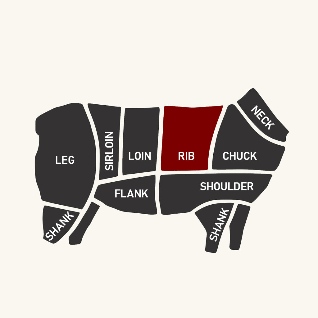 Free-Range Frenched Lamb Rack from New Zealand (600g) - Horizon Farms